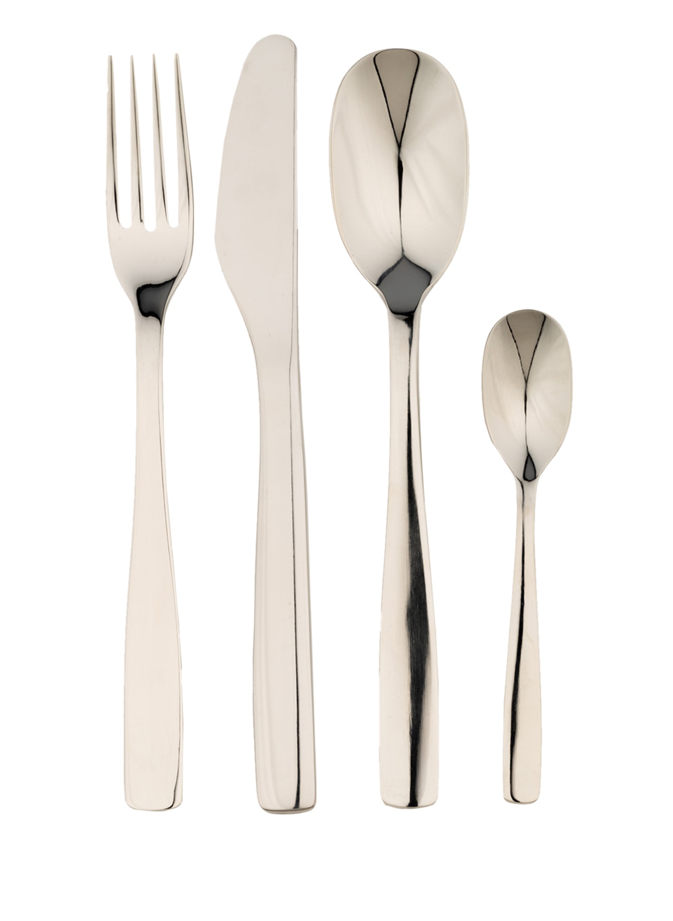 ALESSI 24-tlg. Besteck-Set KNIFEFORKSPOON, Farbe: SILBER (Bild 1)