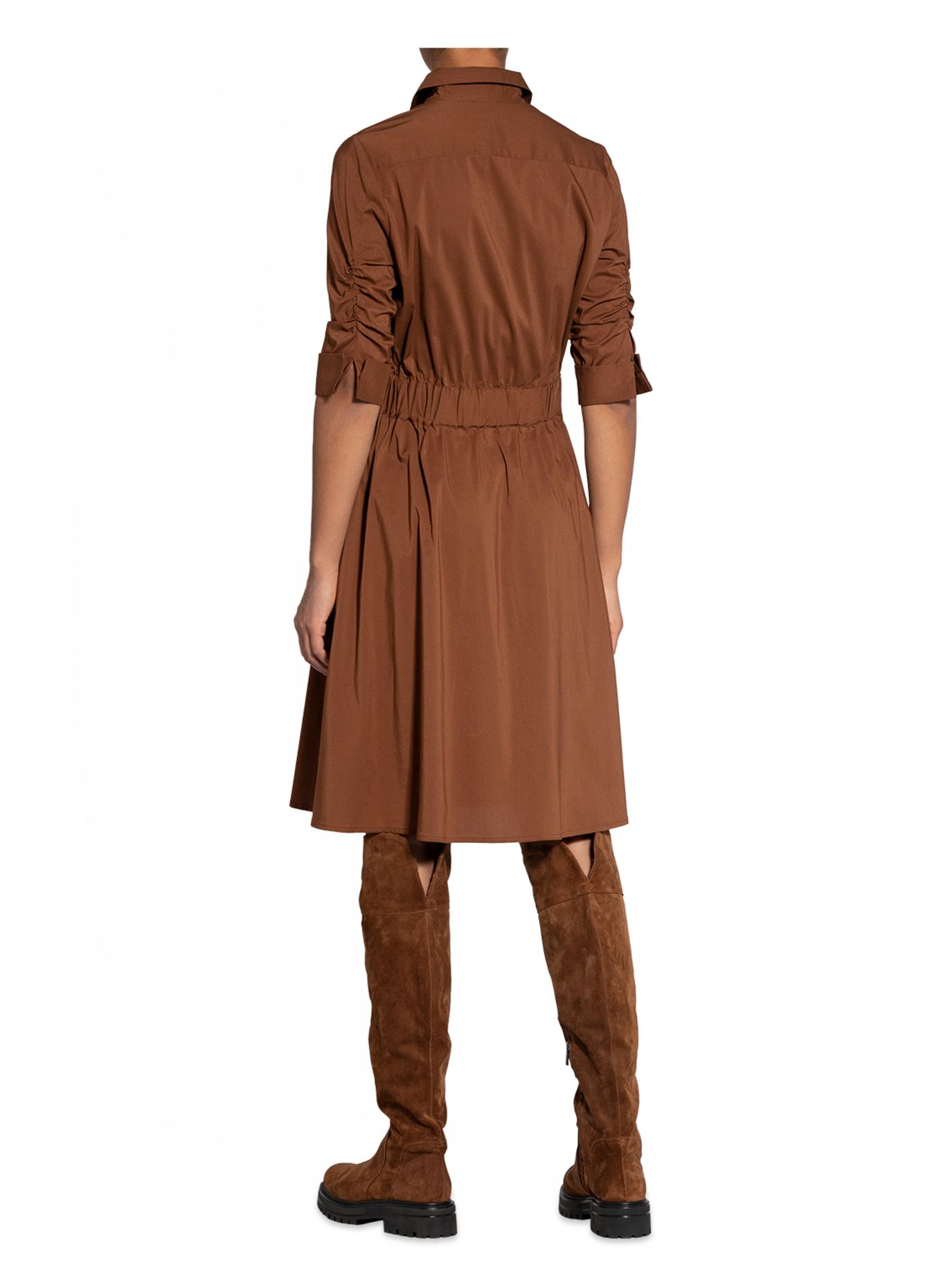 STEFFEN SCHRAUT Hemdblusenkleid: BRAUN