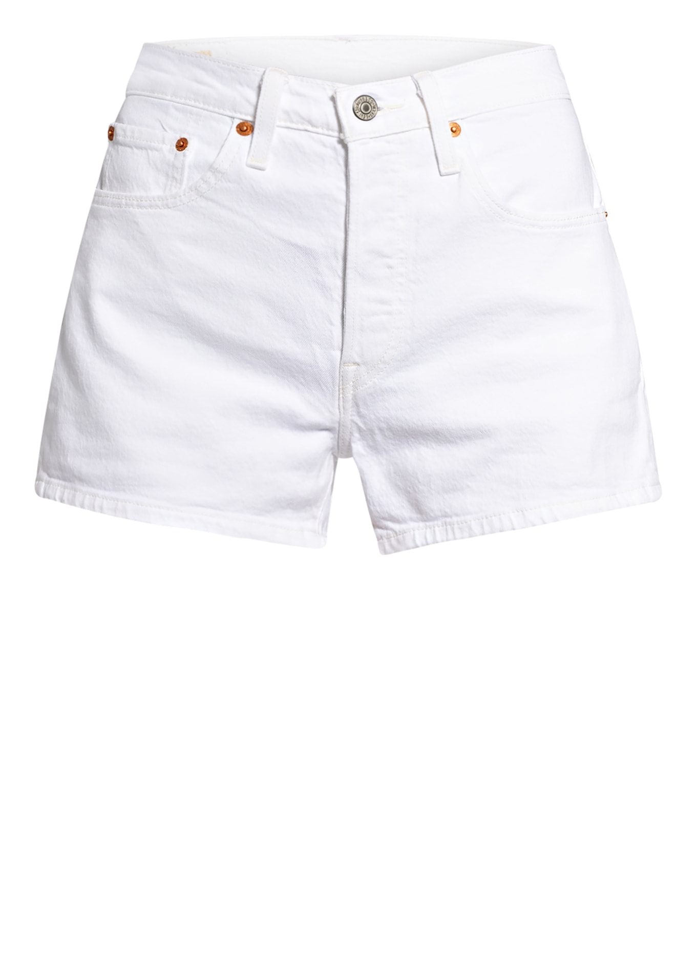 Levi's® Jeans-Shorts 501® ORIGINAL, Farbe: WEISS (Bild 1)