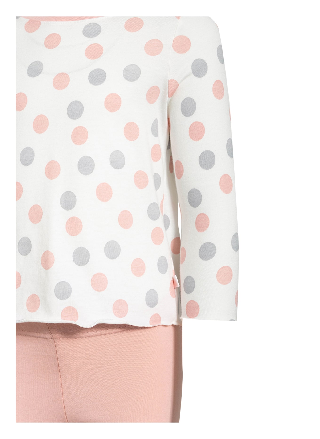 Sanetta Schlafanzug , Farbe: WEISS/ ROSÉ/ GRAU (Bild 3)