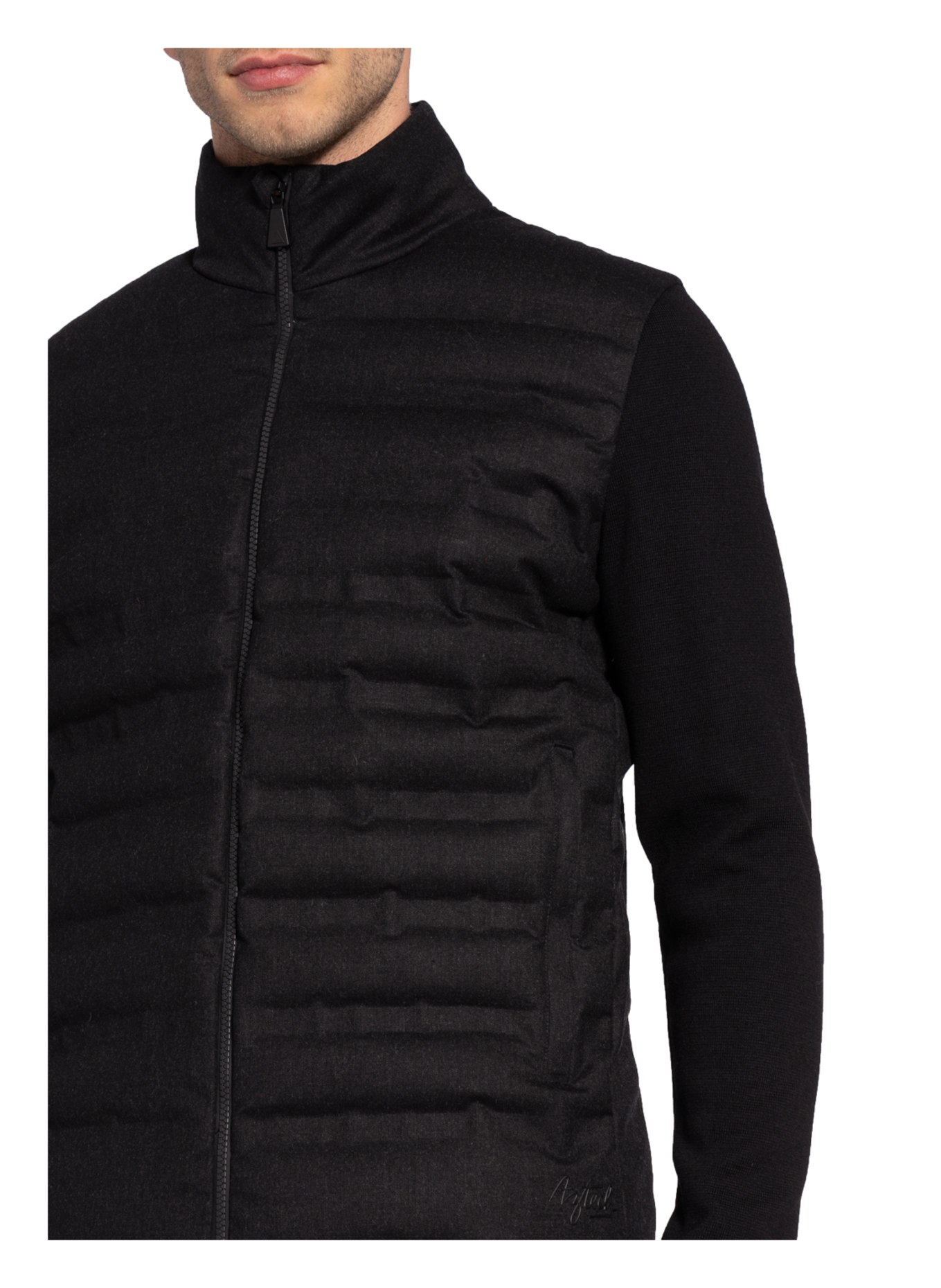 AZTECH MOUNTAIN Hybrid down jacket DALE OF ASPEN, Color: BLACK (Image 4)