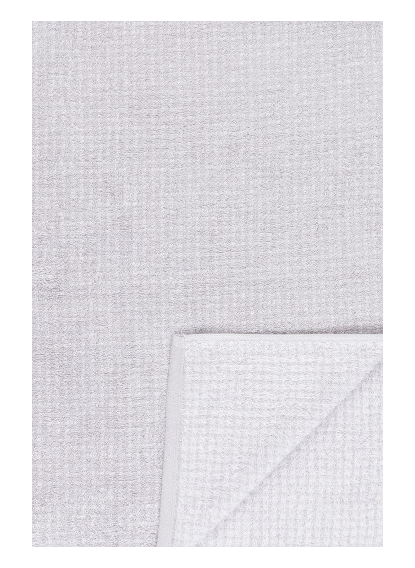 Cawö Handtuch ZOOM , Farbe: HELLGRAU/ WEISS (Bild 3)