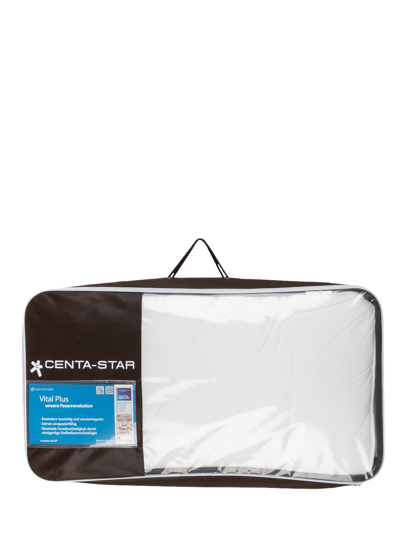 CENTA-STAR Winter-Bettdecke VITAL PLUS DUO: CREME