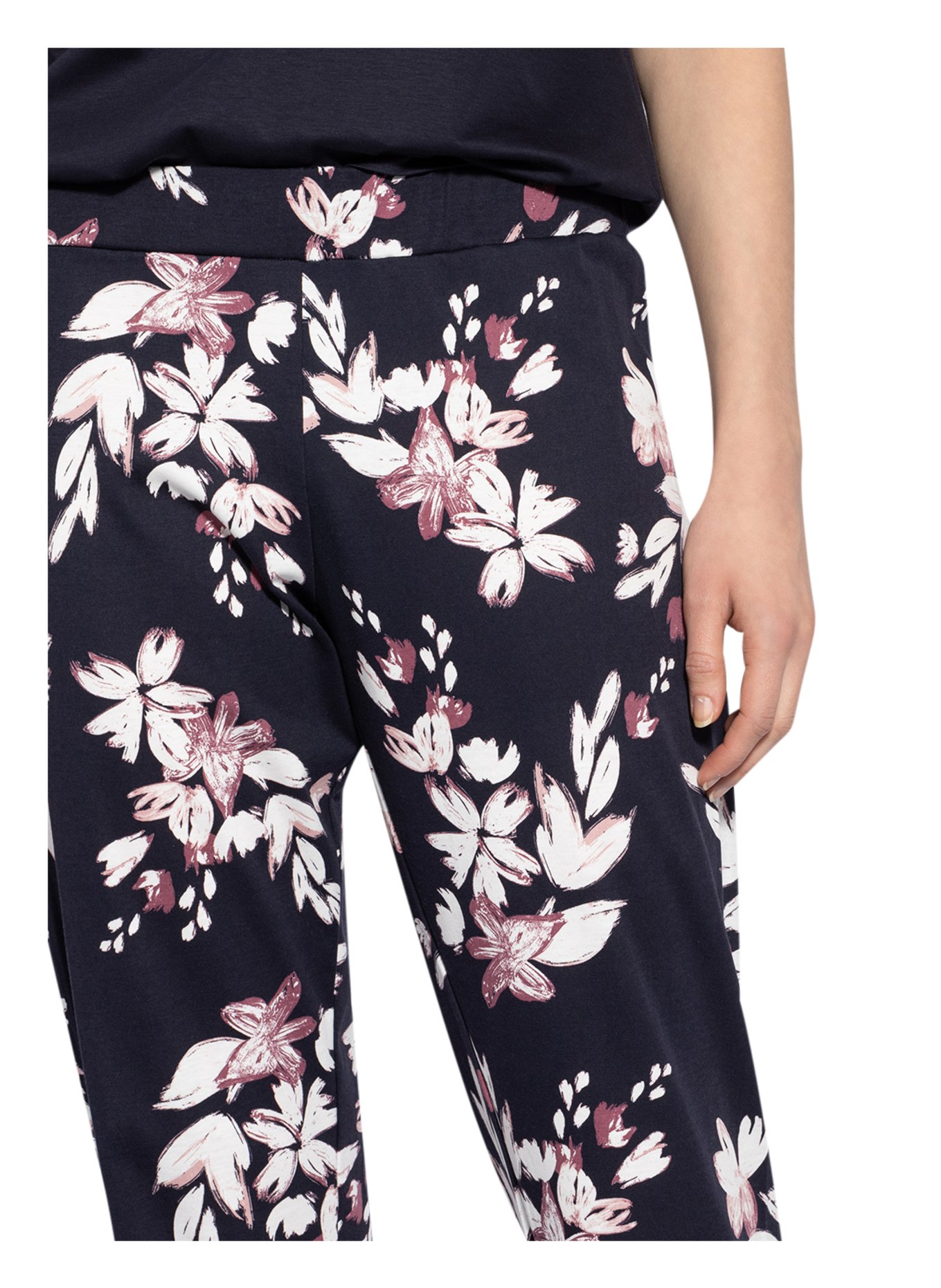 CALIDA Pajama pants FAVOURITES DREAMS , Color: DARK BLUE/ WHITE/ ROSE (Image 4)