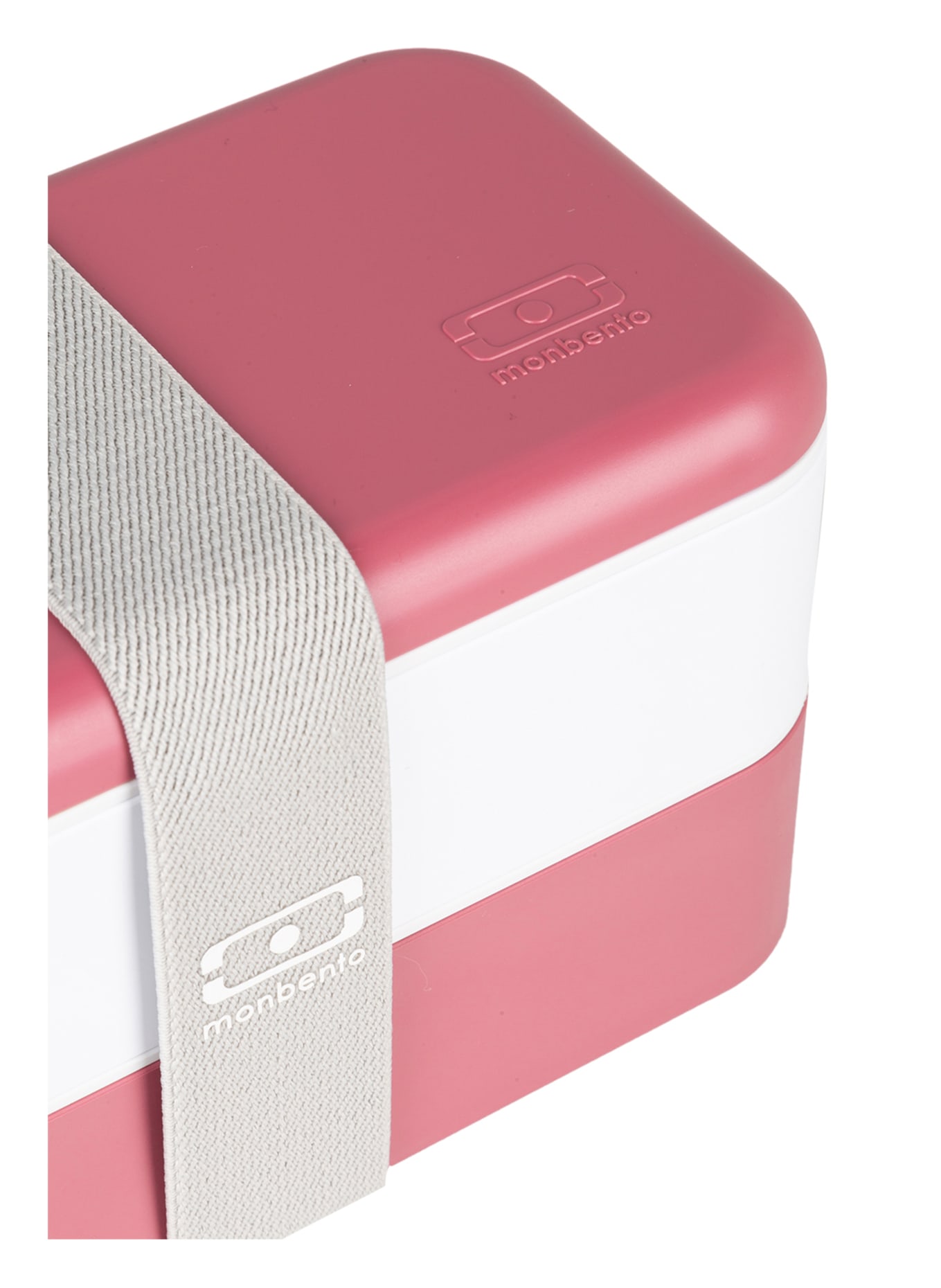 monbento Bento-Lunchbox MB ORIGINAL, Farbe: ROSÉ/ WEISS (Bild 3)