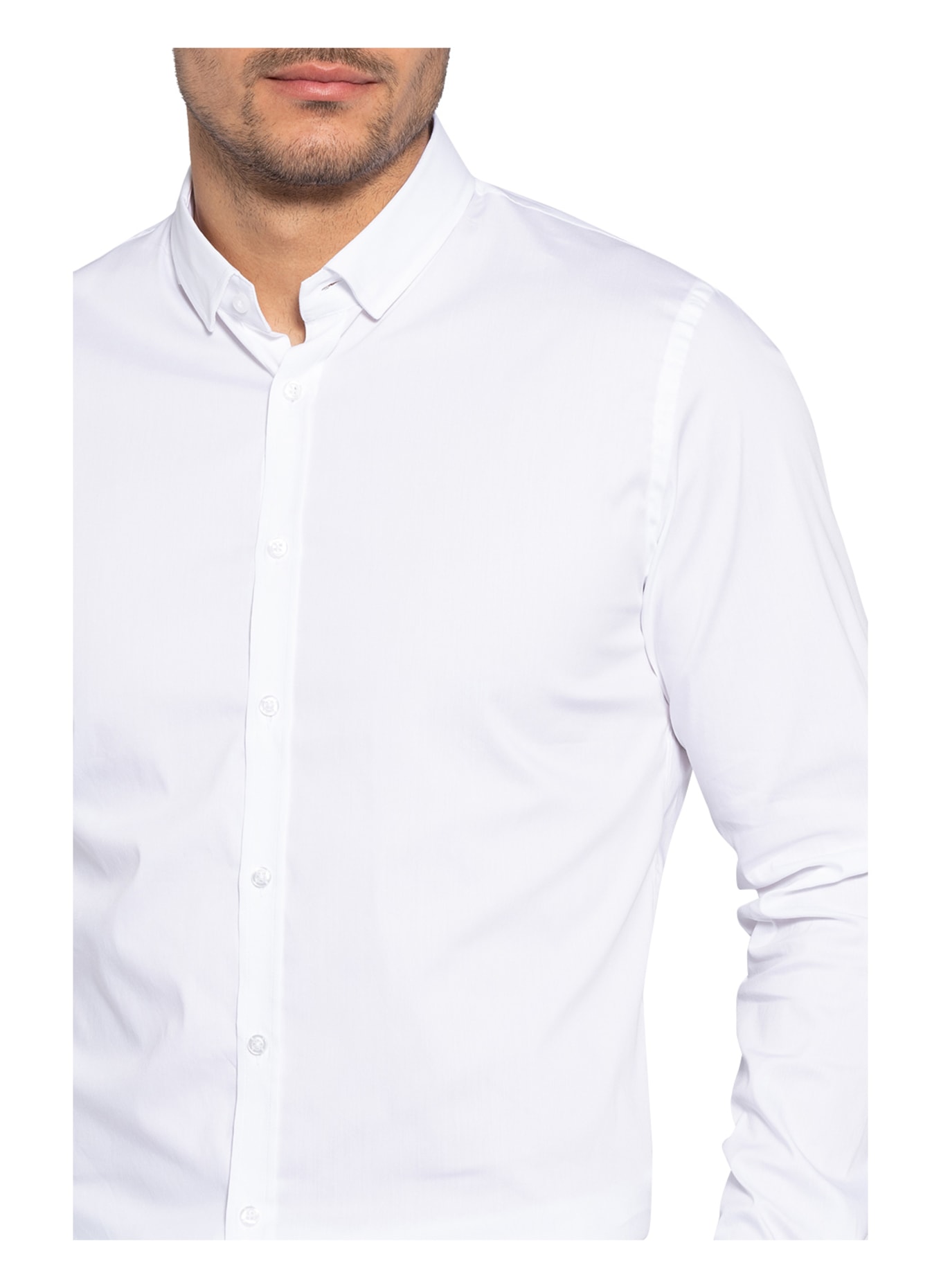 Q1 Manufaktur Shirt SANDRO Extra slim fit, Color: WHITE (Image 4)