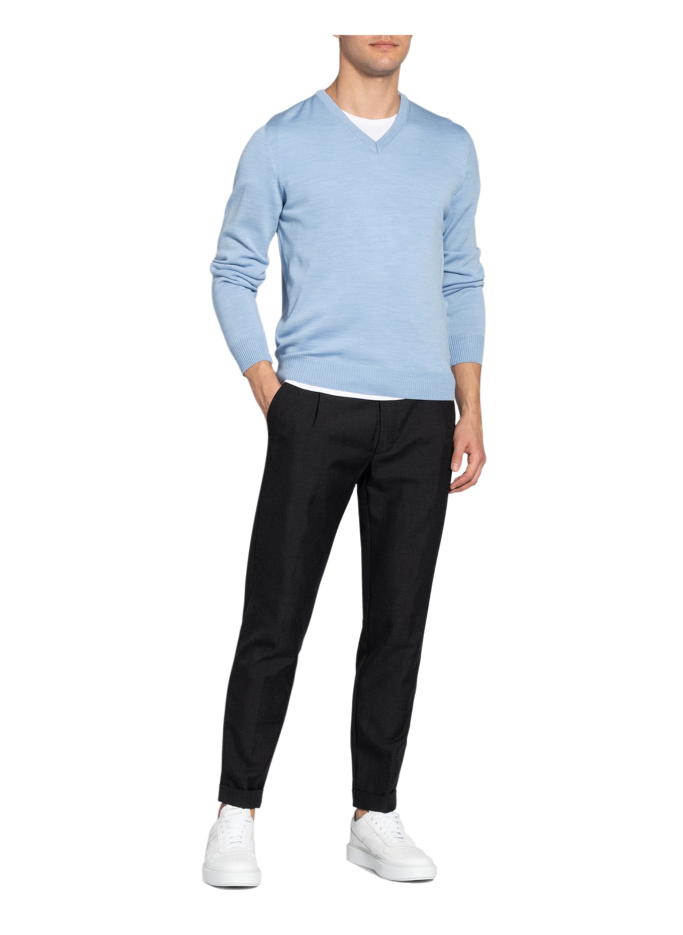 MAERZ MUENCHEN Pullover, Farbe: HELLBLAU (Bild 2)