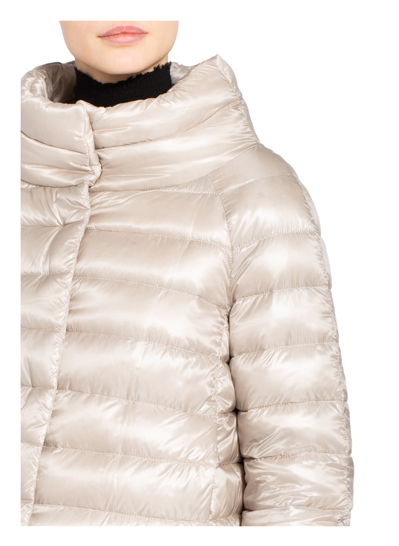 HERNO Down jacket SOFIA with 3/4 sleeves, Color: CREAM (Image 4)