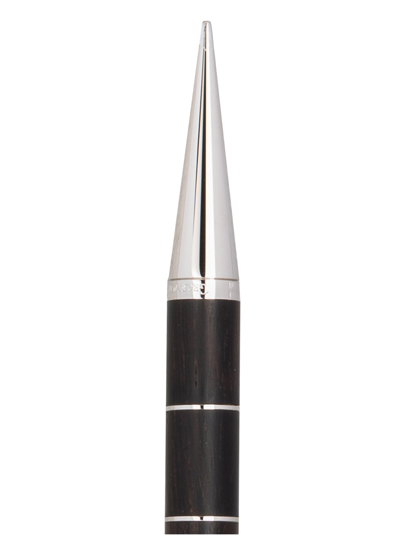 GRAF VON FABER-CASTELL Mechanická tužka CLASSIC ANELLO, Barva: HNĚDÁ/ STŘÍBRNÁ (Obrázek 2)