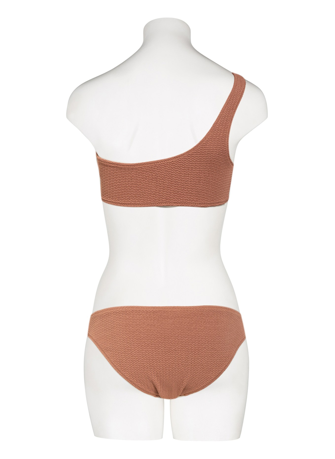 SEAFOLLY One-Shoulder-Bikini-Top SEA DIVE: BRAUN