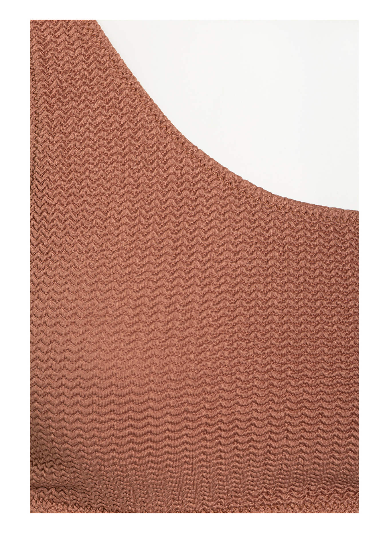 SEAFOLLY One-Shoulder-Bikini-Top SEA DIVE: BRAUN