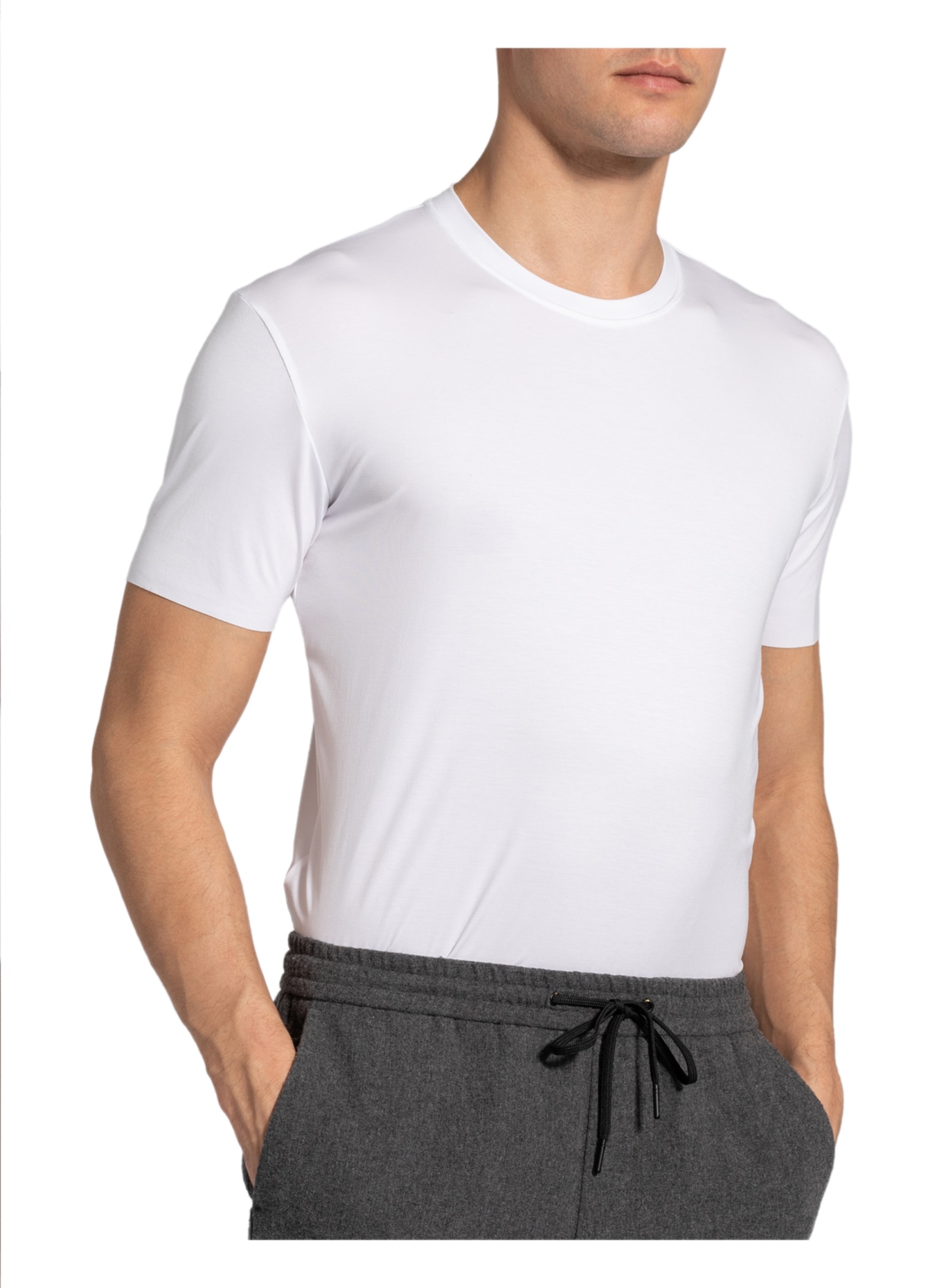 FIL NOIR T-shirt MONEGLIA, Color: WHITE (Image 4)