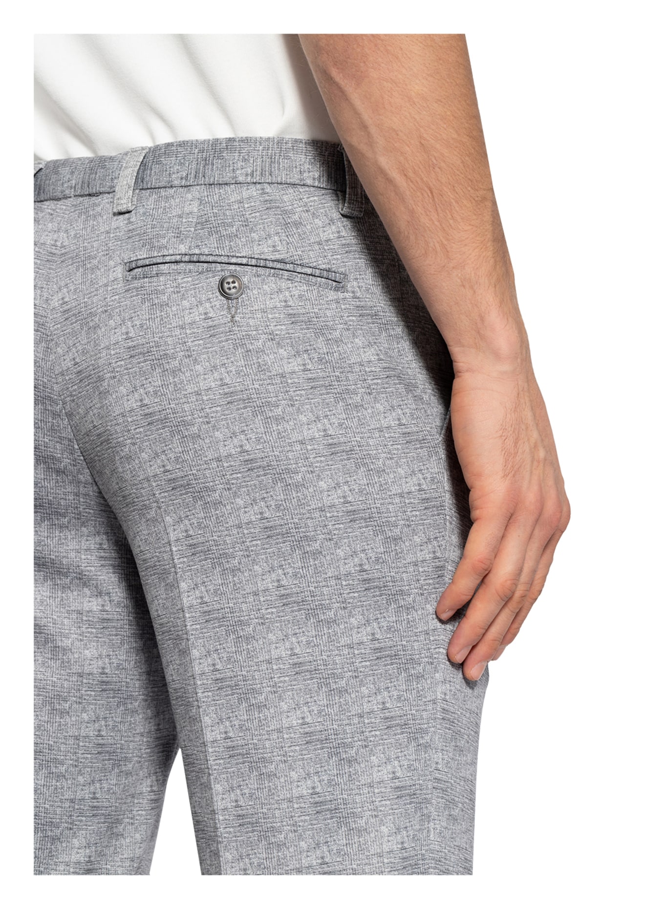 PAUL Spodnie garniturowe slim fit, Kolor: 330 GRAU (Obrazek 6)