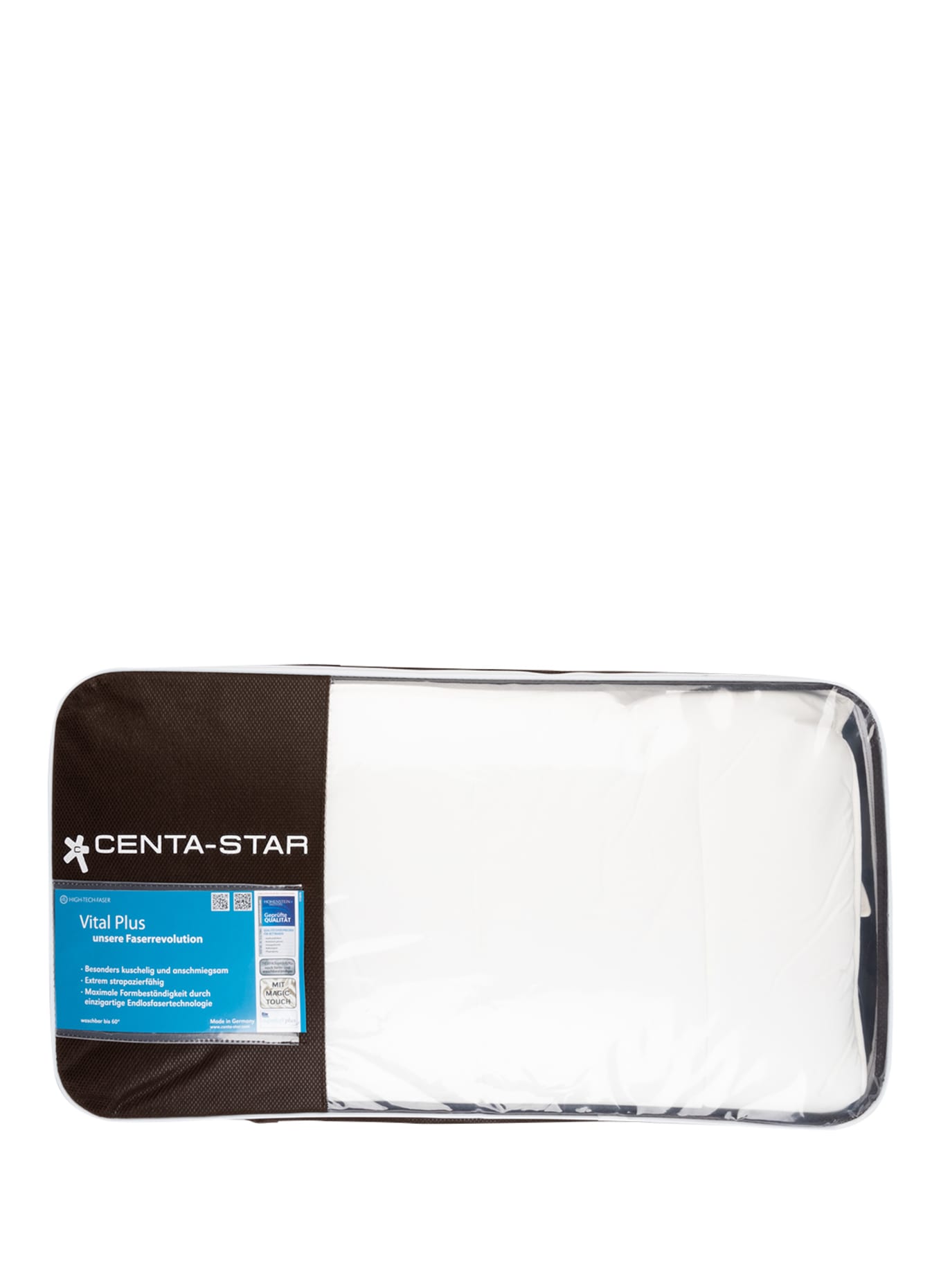 CENTA-STAR Winter-Bettdecke VITAL PLUS DUO: CREME