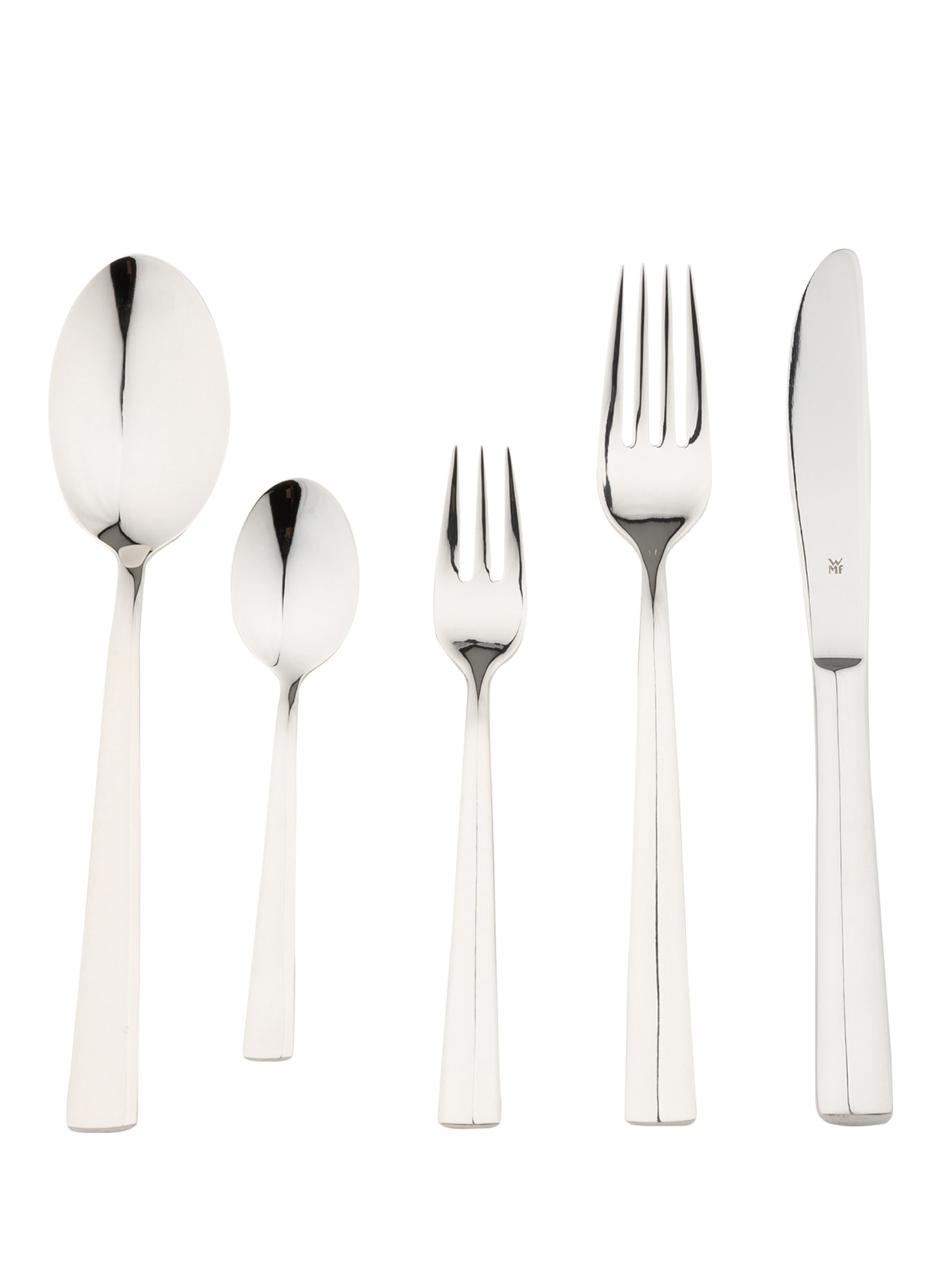 WMF 60-tlg. Besteck-Set PHILADELPHIA: SILBER