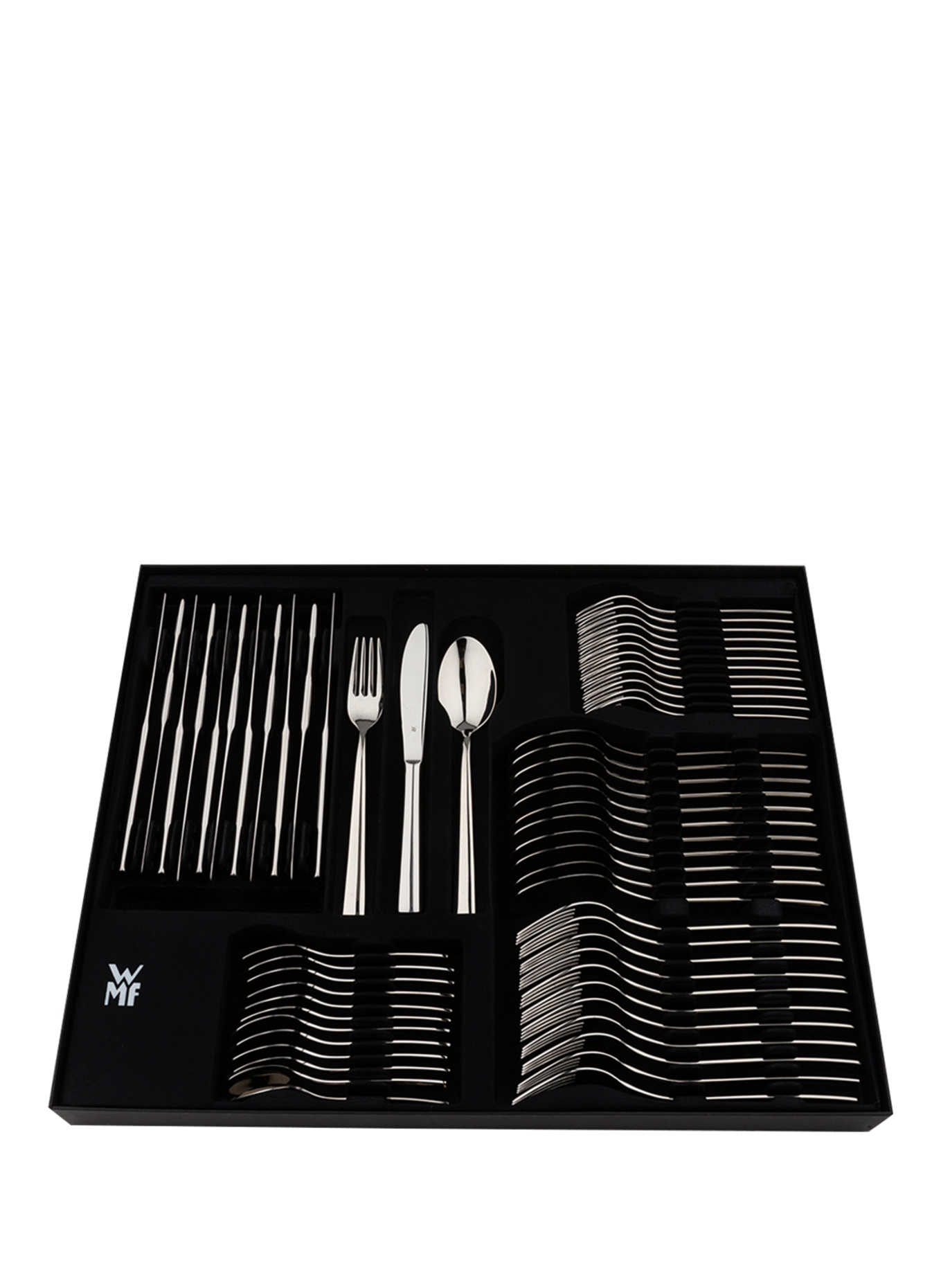 WMF 60-tlg. Besteck-Set PHILADELPHIA: SILBER