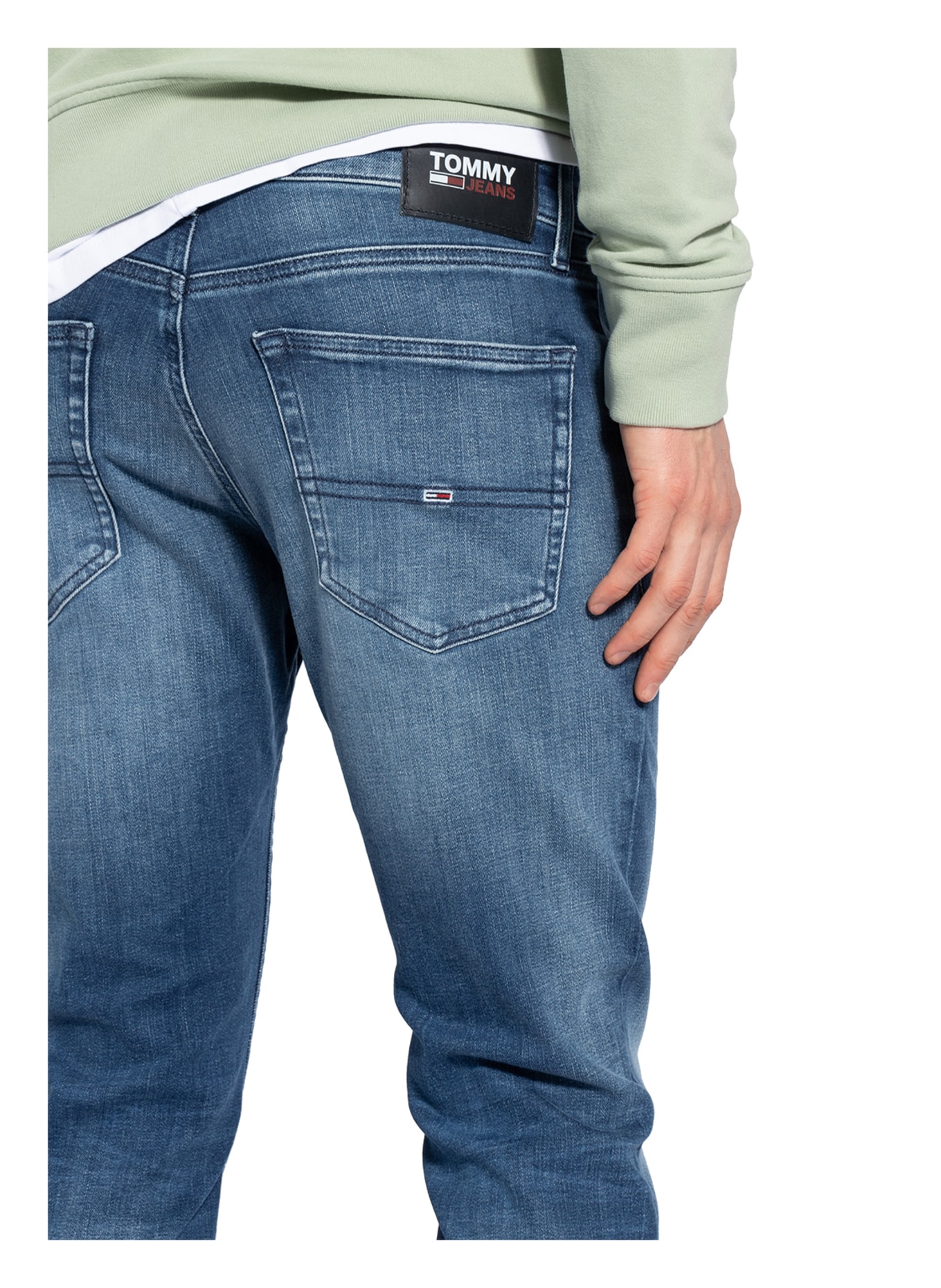 TOMMY JEANS Jeans SCANTON slim fit, Color: 1A5 Dynamic Jacob Mid Blue Stretch (Image 5)