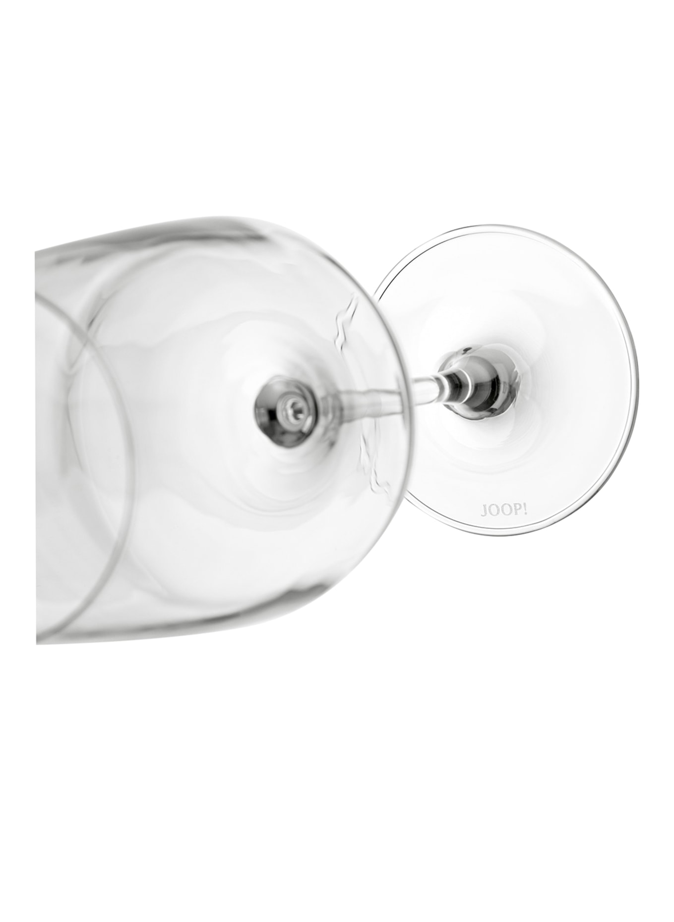 JOOP! Set of 2 wine glasses SINGLE CORNFLOWER, Color: WHITE (Image 4)