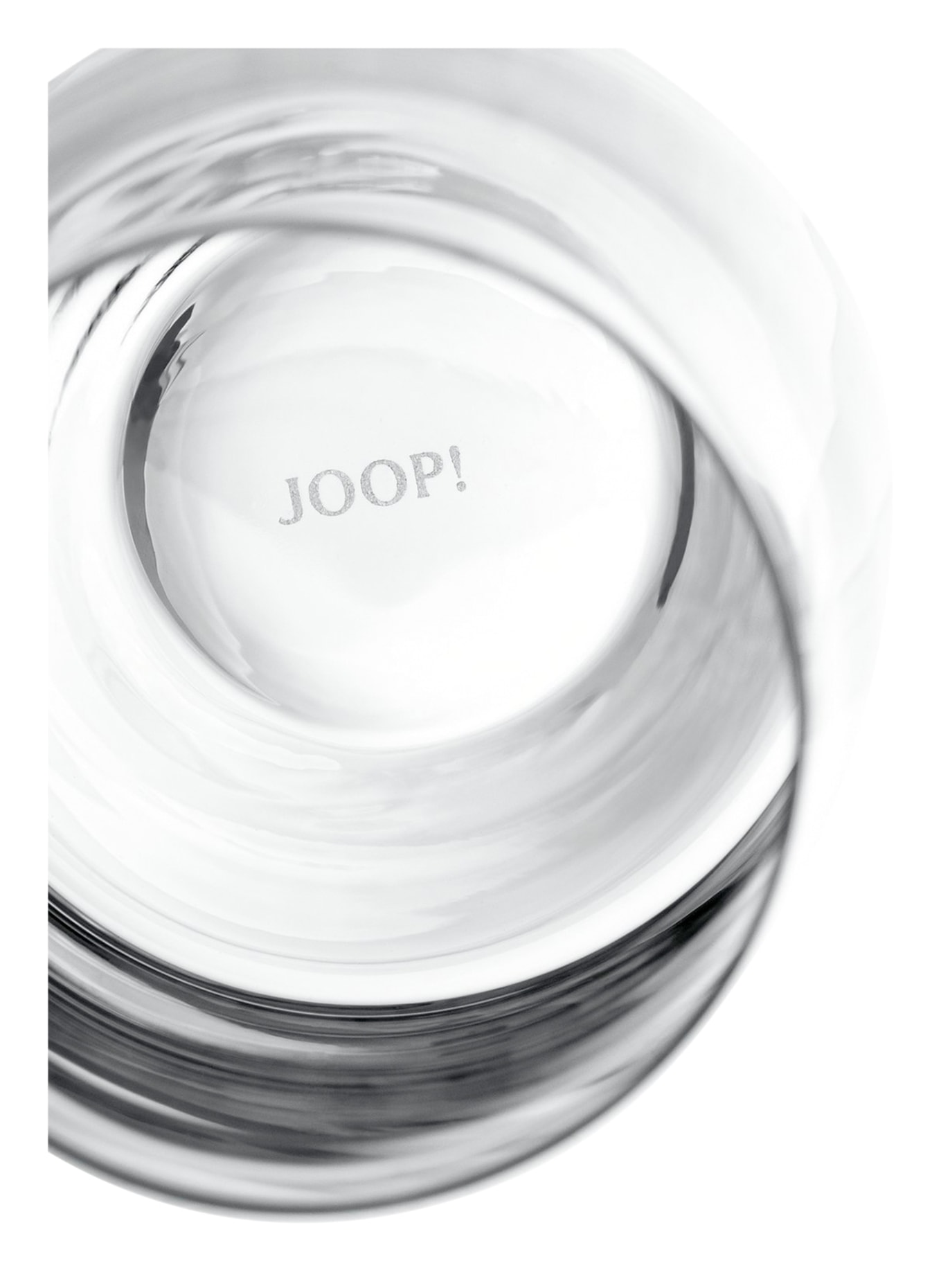 JOOP! Set of 2 tall drinking glasses SINGLE CORNFLOWER, Color: WHITE (Image 4)