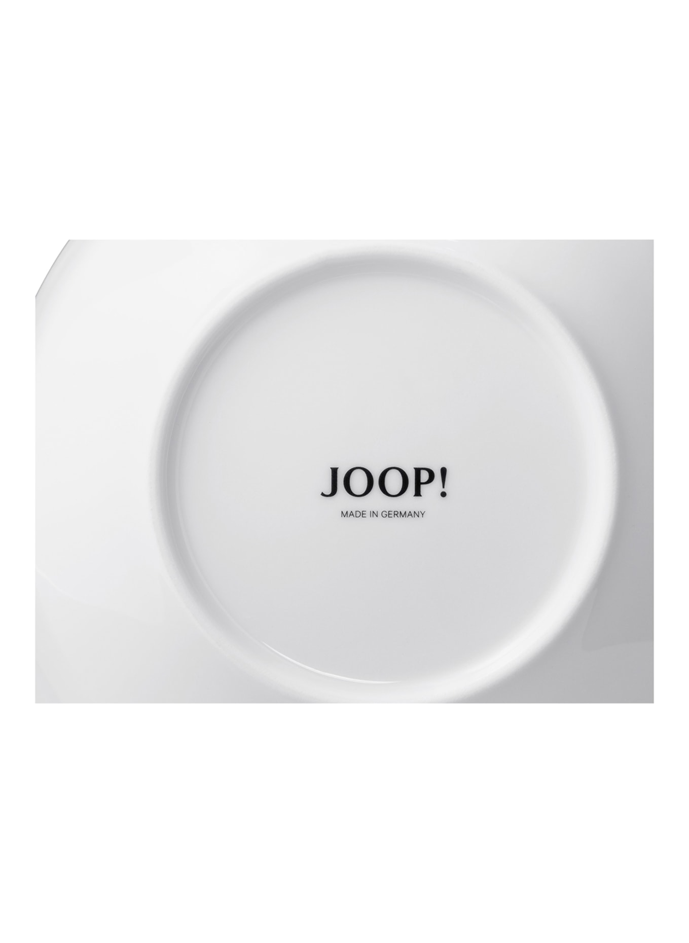 JOOP! Sada 2 dezertních talířů SINGLE CORNFLOWER, Barva: BÍLÁ (Obrázek 4)