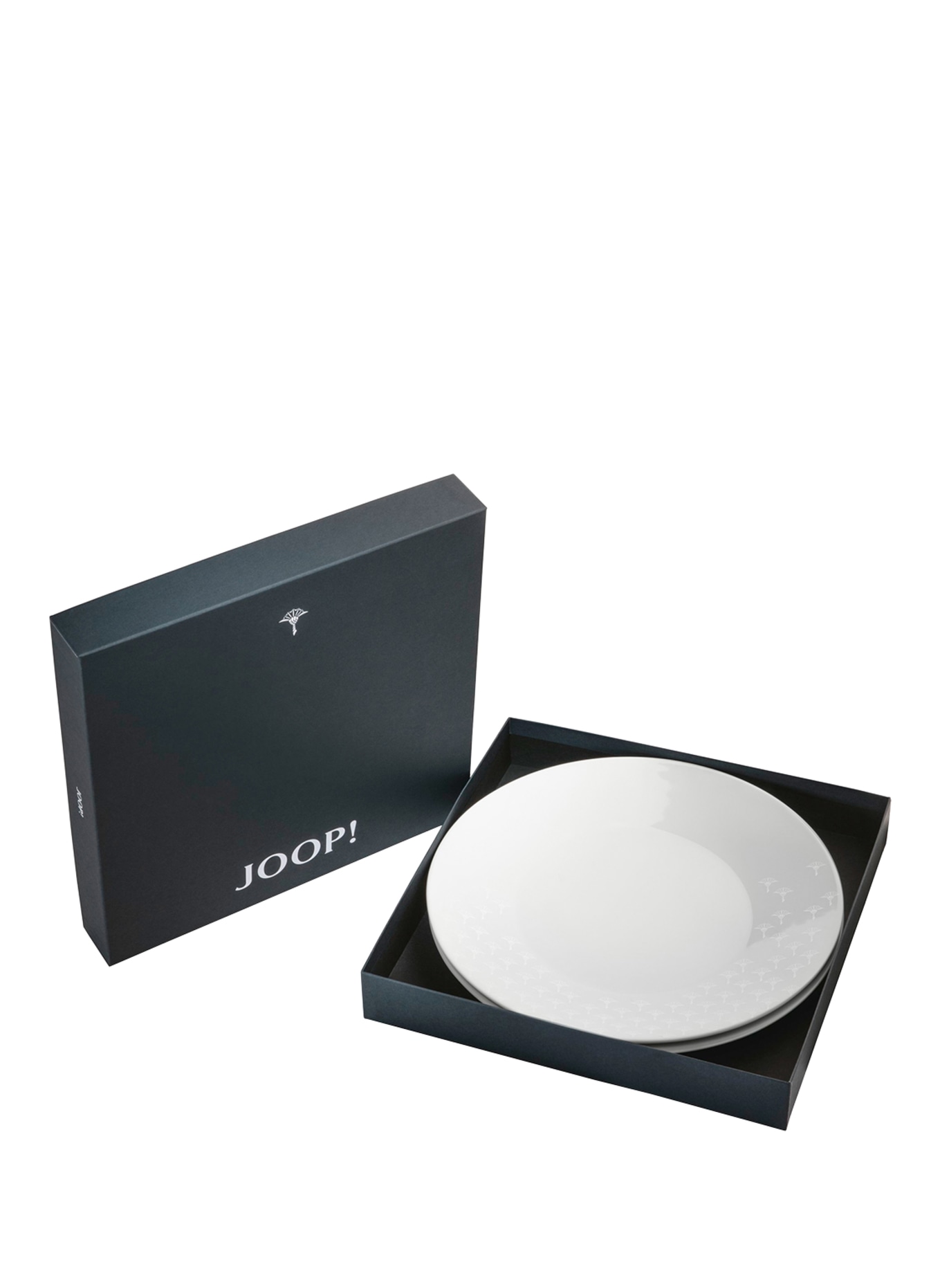 JOOP! Set of 2 dinner plates FADED CORNFLOWER, Color: WHITE (Image 5)