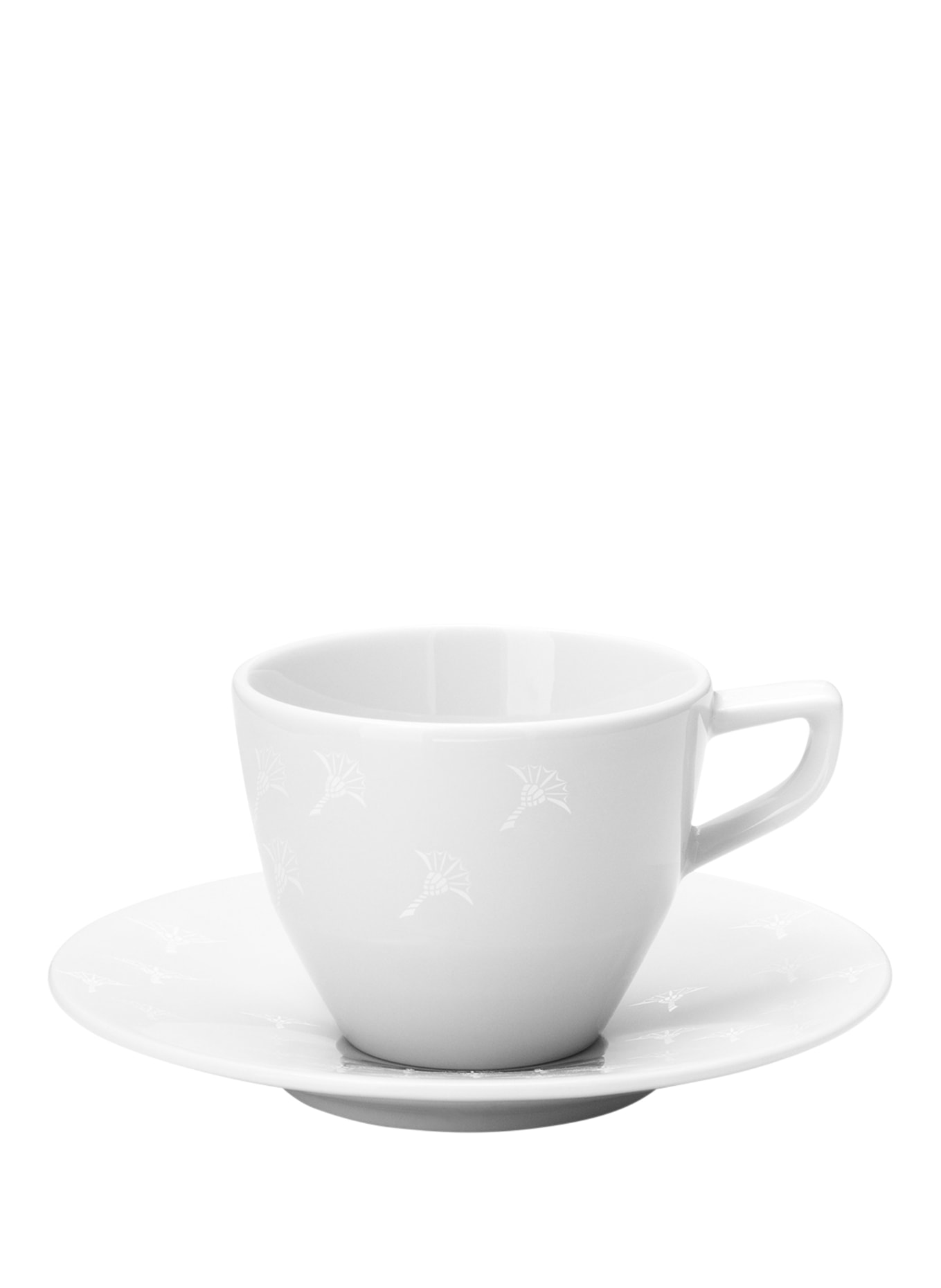 JOOP! Set of 2 cups with saucers FADED CORNFLOWER, Color: WHITE (Image 2)