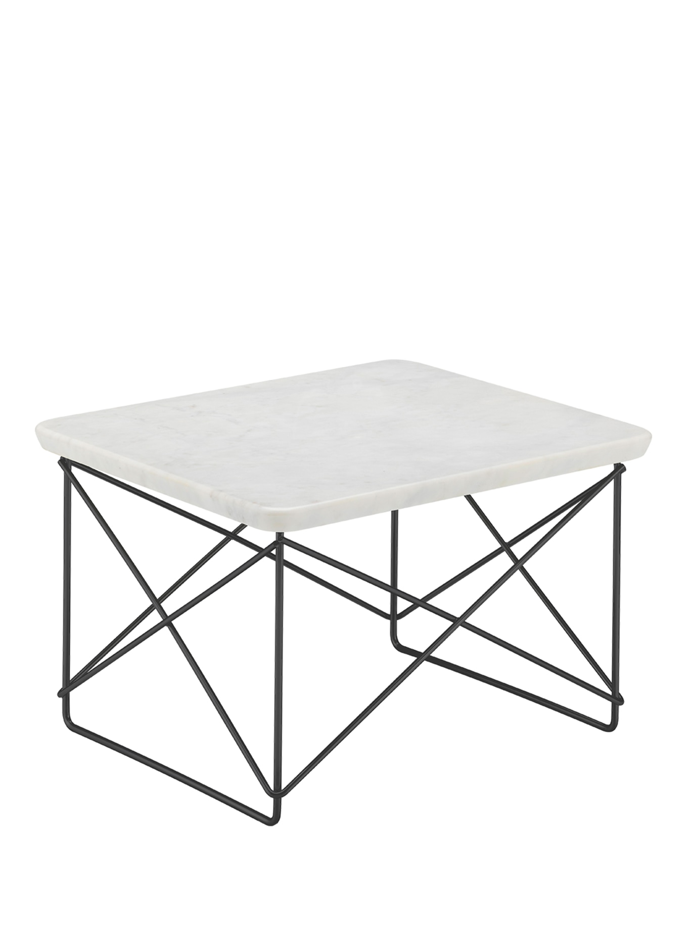 vitra Odkládací stolek OCCASIONAL TABLE LTR, Barva: BÍLÁ/ ČERNÁ (Obrázek 1)