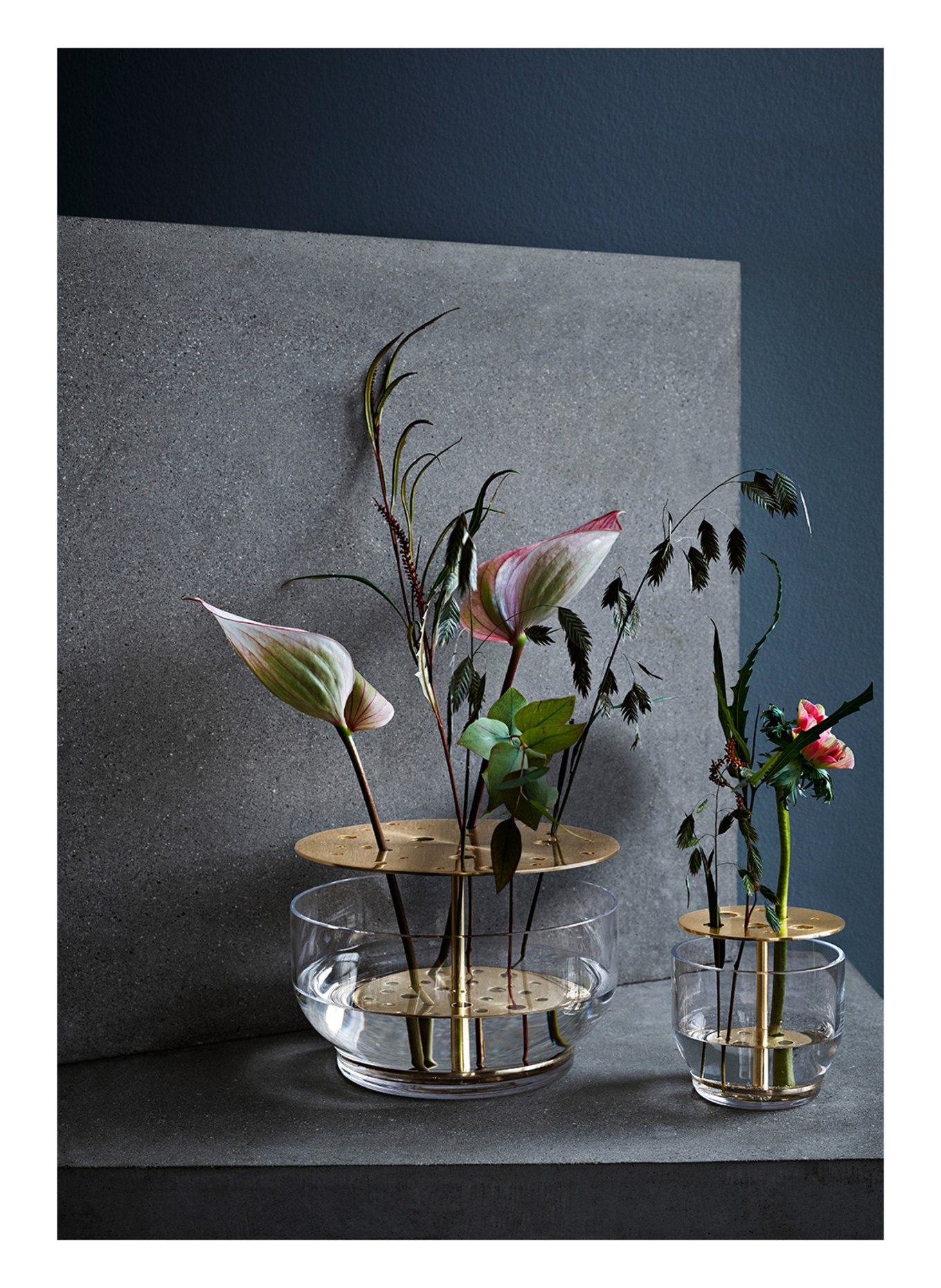 FRITZ HANSEN Vase IKEBANA SMALL , Color: GOLD (Image 4)