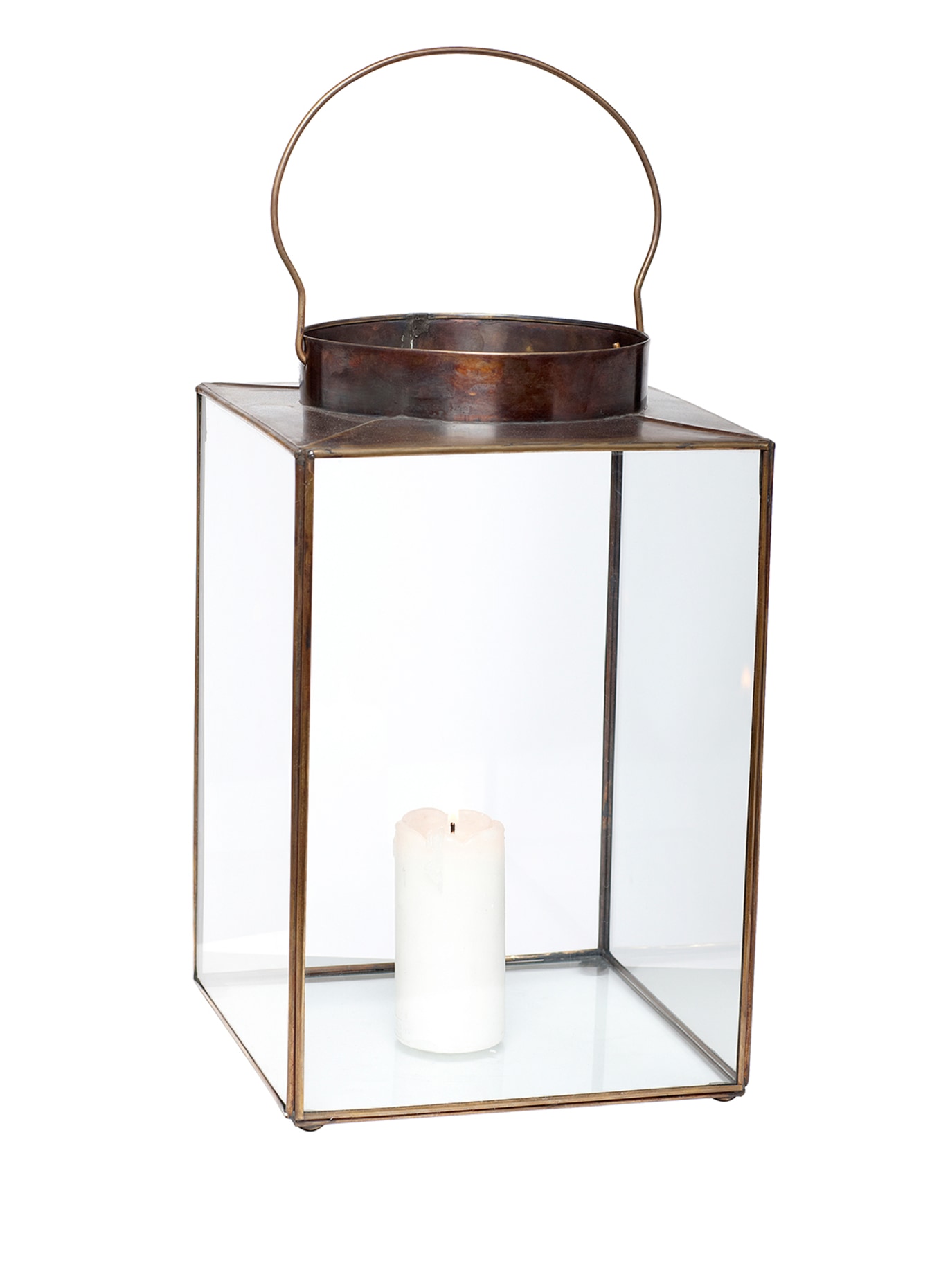 HÜBSCH Lantern, Color: glas/metall (Image 1)