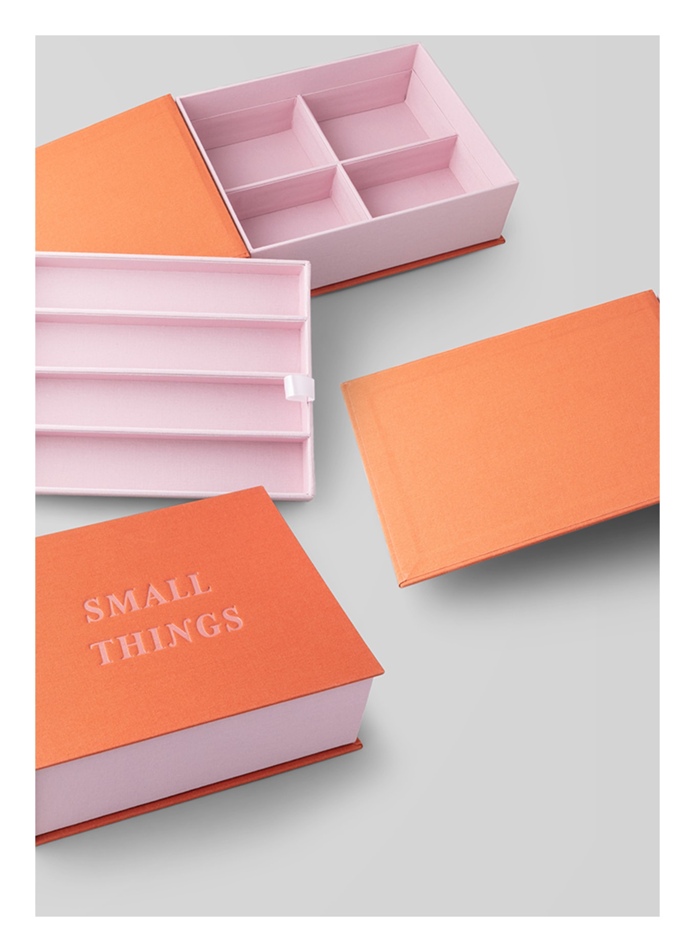 PRINTWORKS Aufbewahrungsbox SMALL THINGS, Farbe: ORANGE/ ROSA (Bild 4)