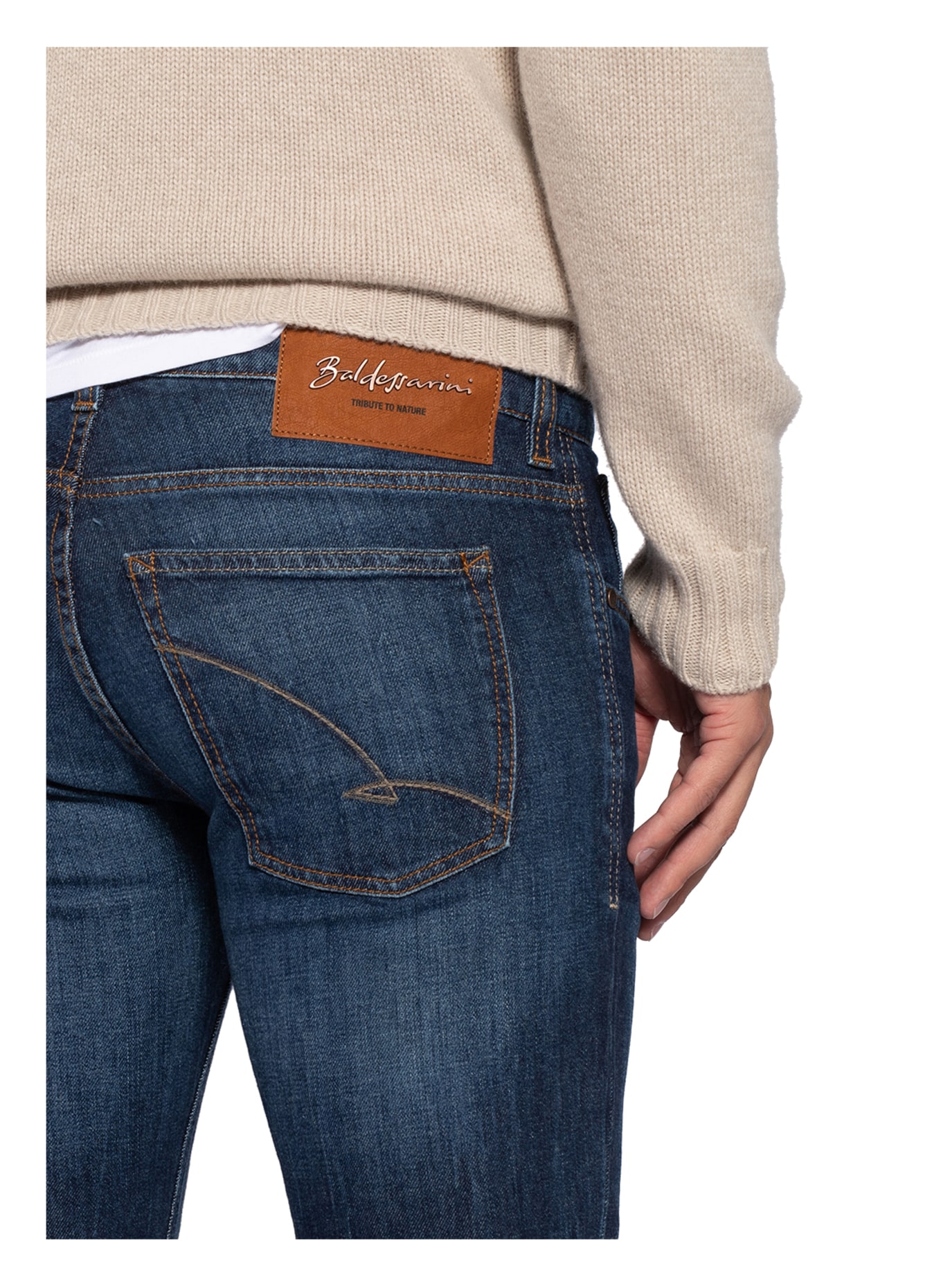 BALDESSARINI Jeans slim fit, Color: 6816 DARK BLUE (Image 5)