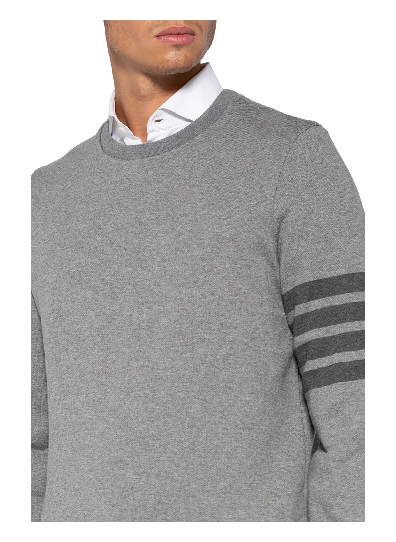 THOM BROWNE. Sweatshirt, Color: GRAY MÉLANGE (Image 6)