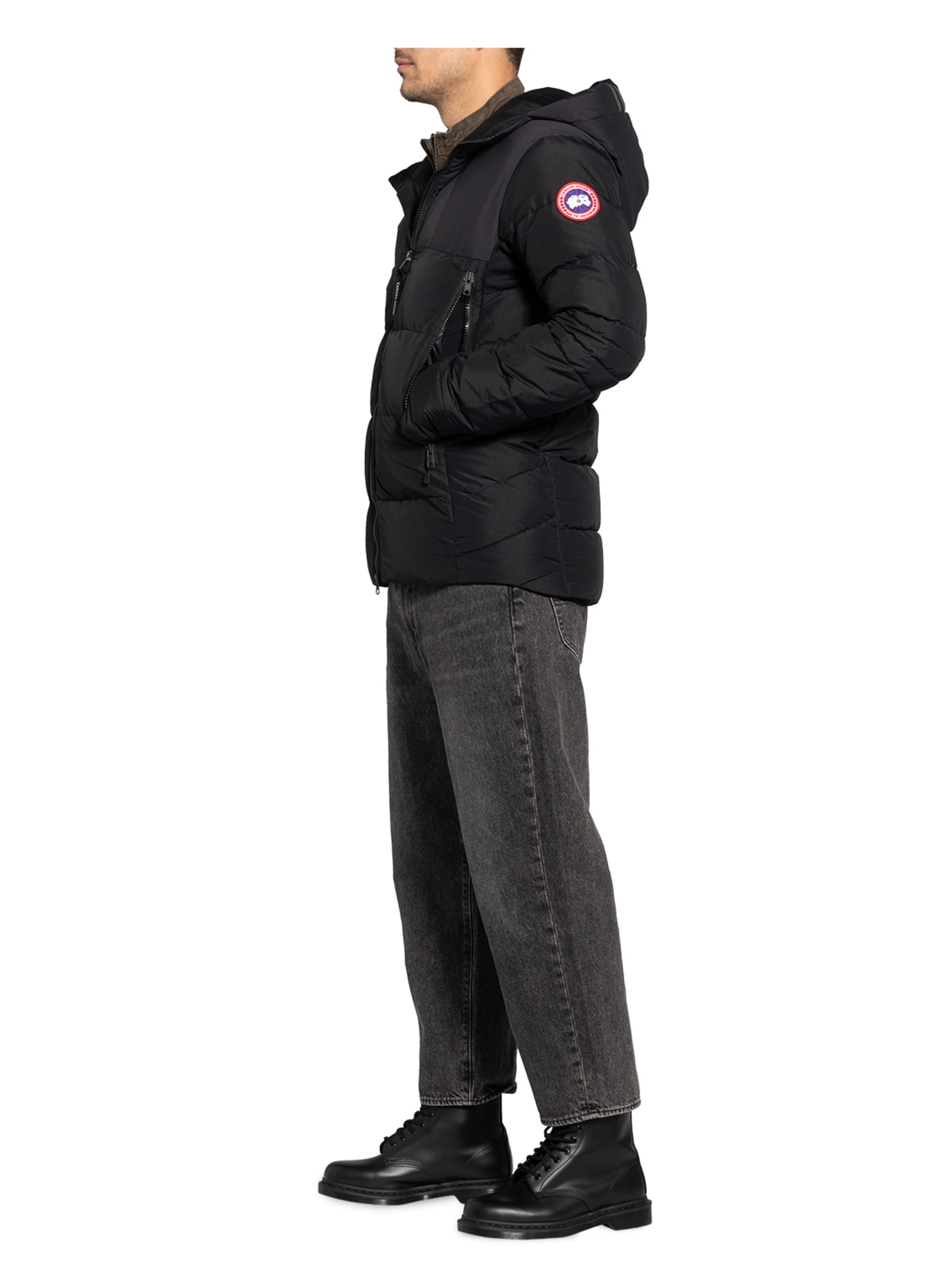 CANADA GOOSE Down jacket HYBRIDGE, Color: BLACK (Image 4)
