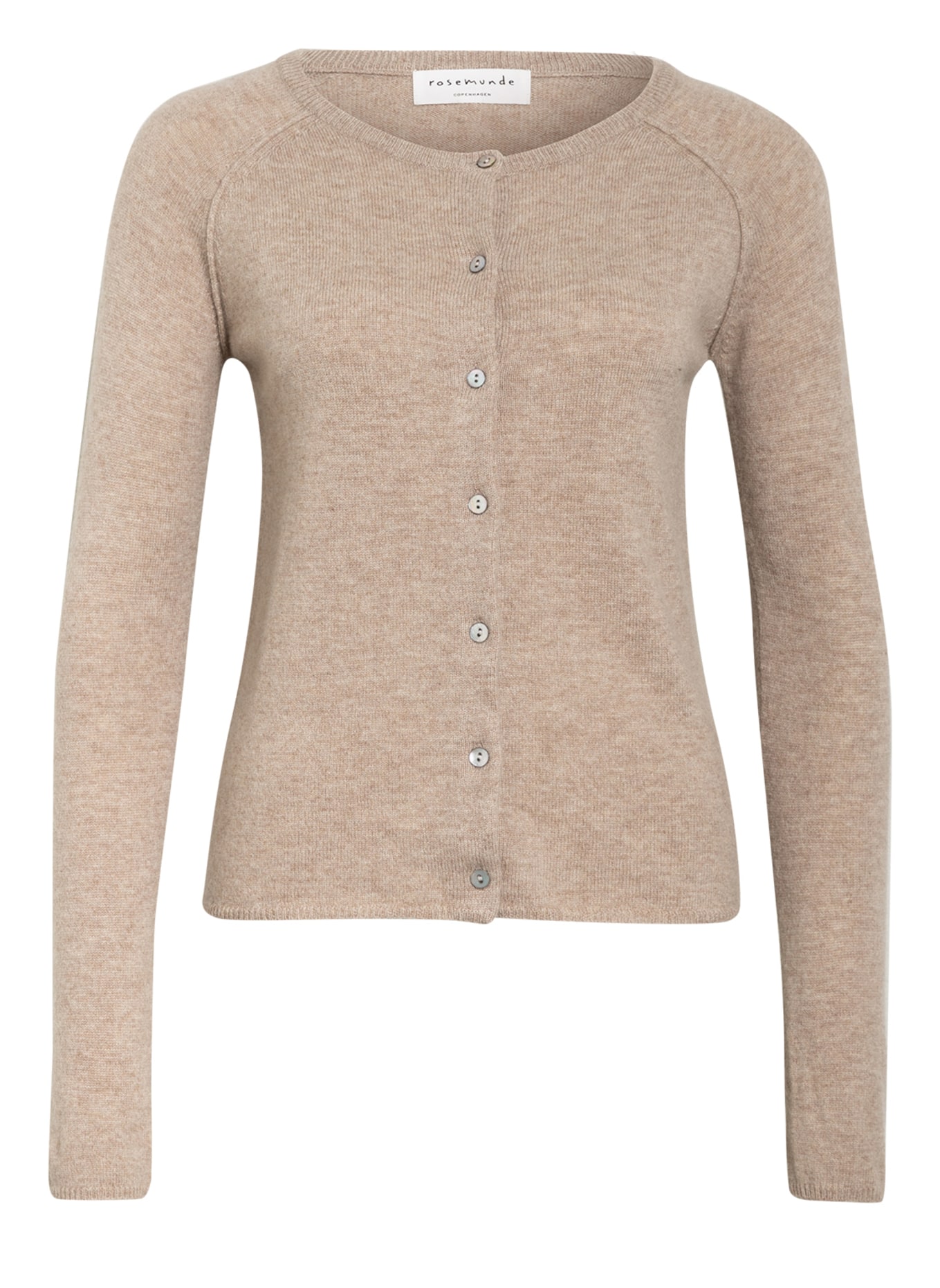 rosemunde Cardigan LAICA en cachemire: BEIGE