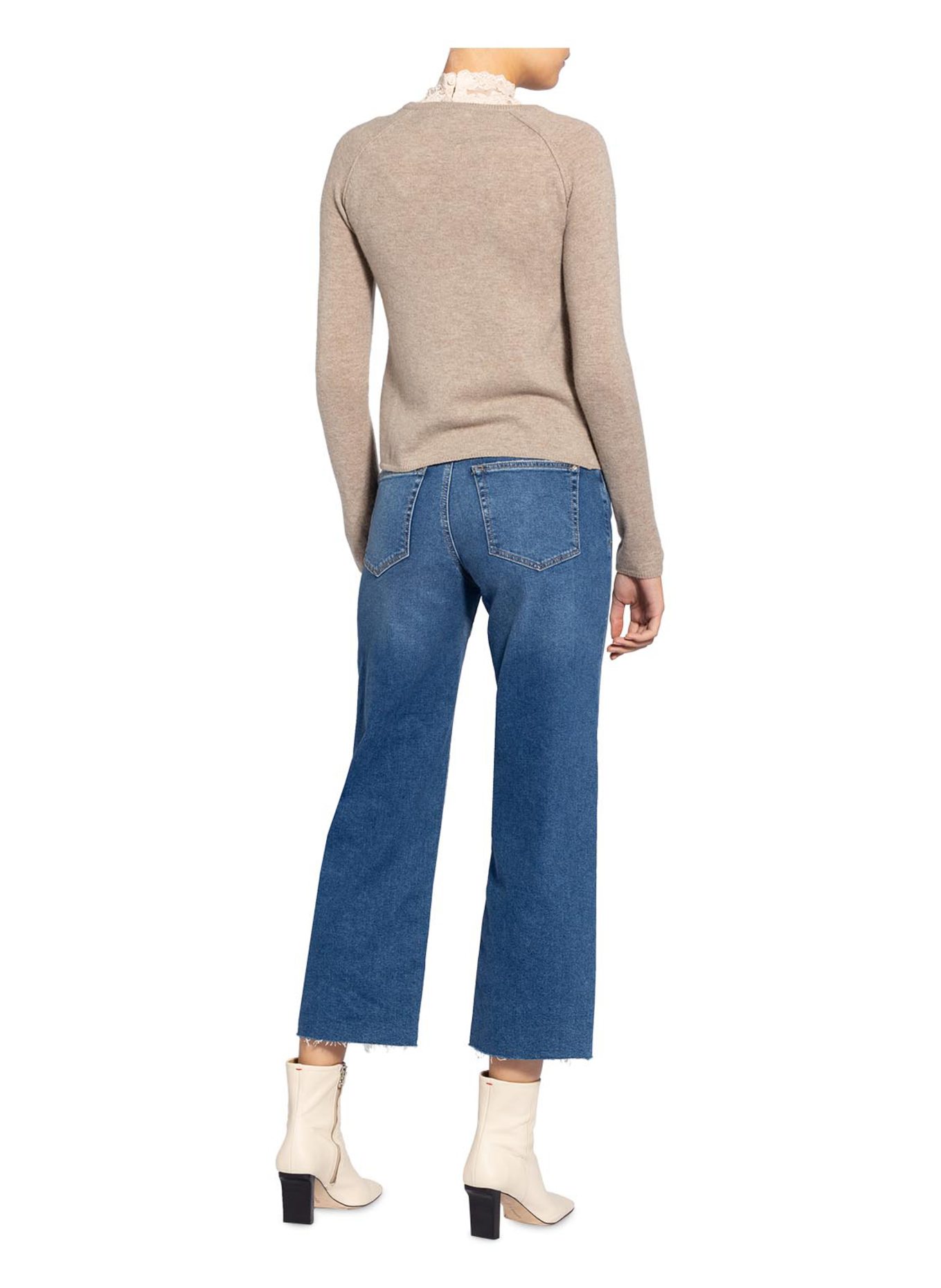 rosemunde Cardigan LAICA en cachemire: BEIGE