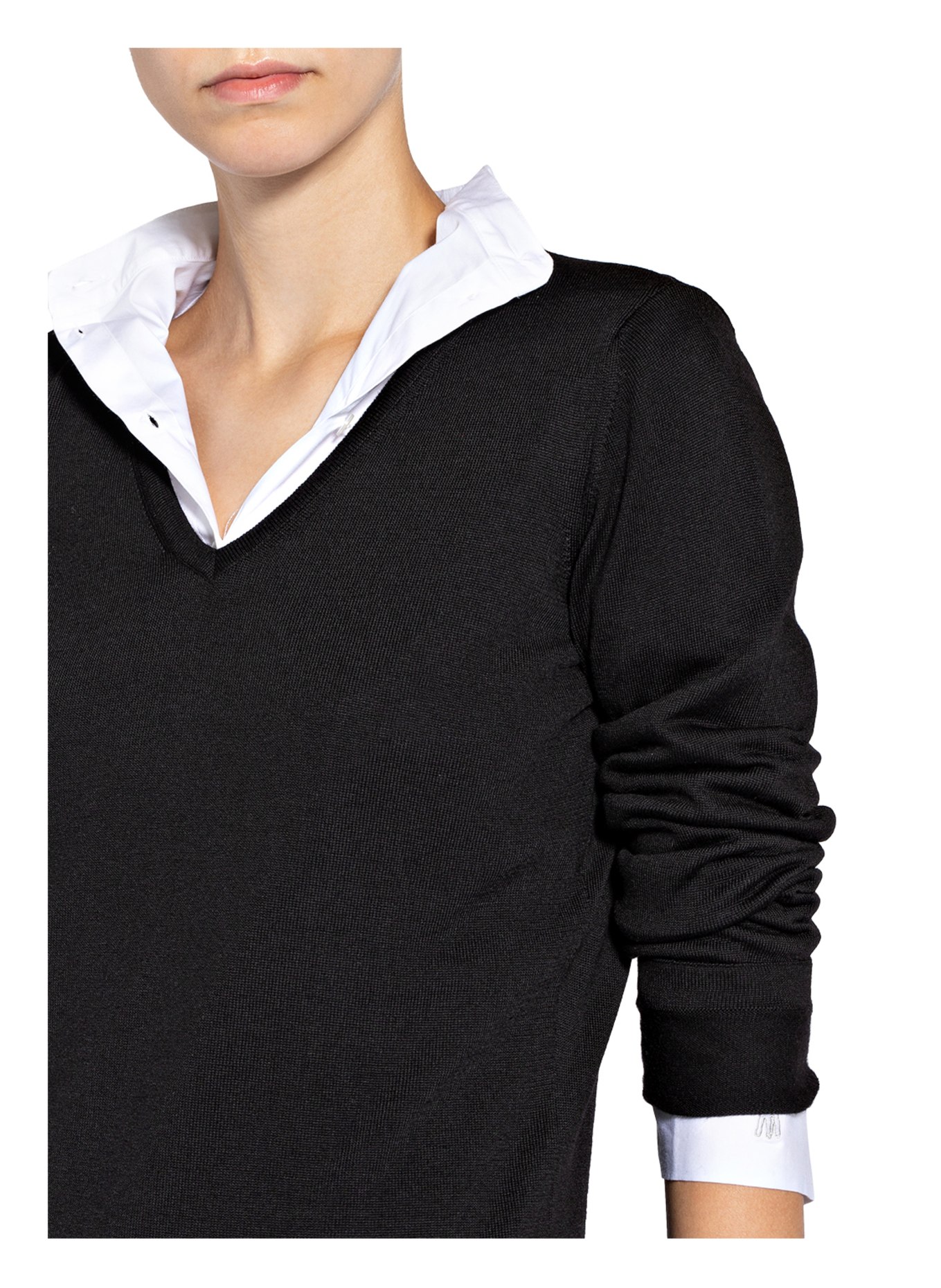 MAERZ MUENCHEN Pullover, Farbe: SCHWARZ (Bild 4)