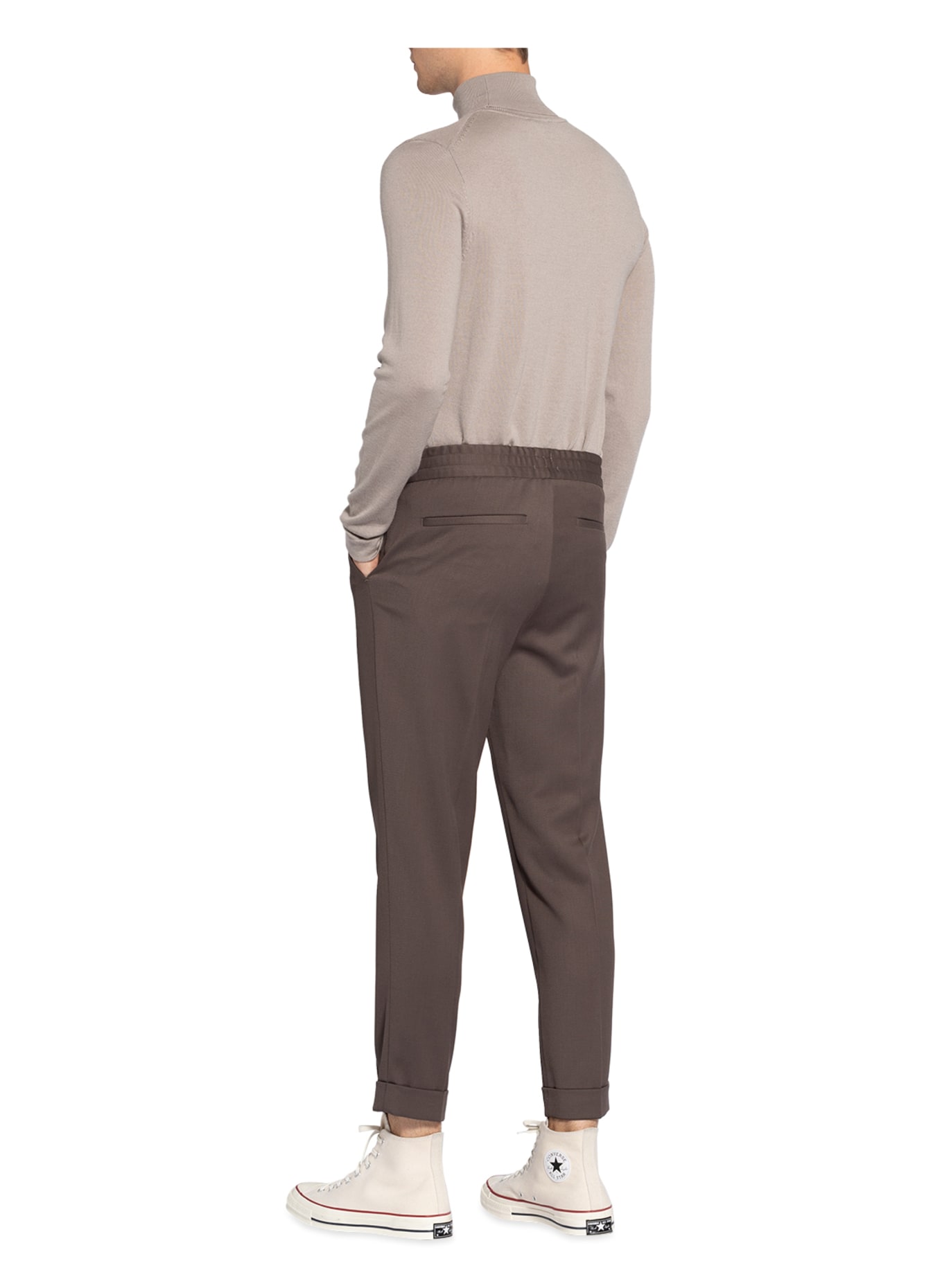 DRYKORN Rollkragenpullover JOEY: CREME