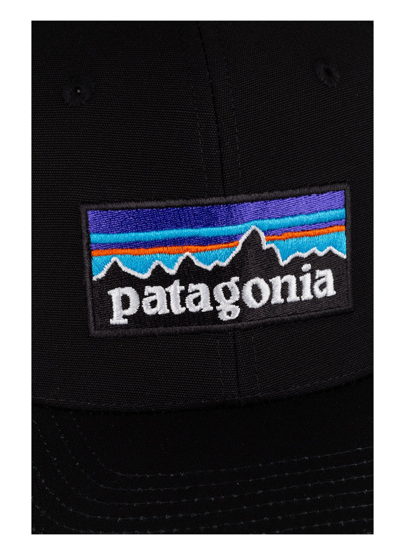 patagonia Czapka z daszkiem P-6, Kolor: CZARNY (Obrazek 4)