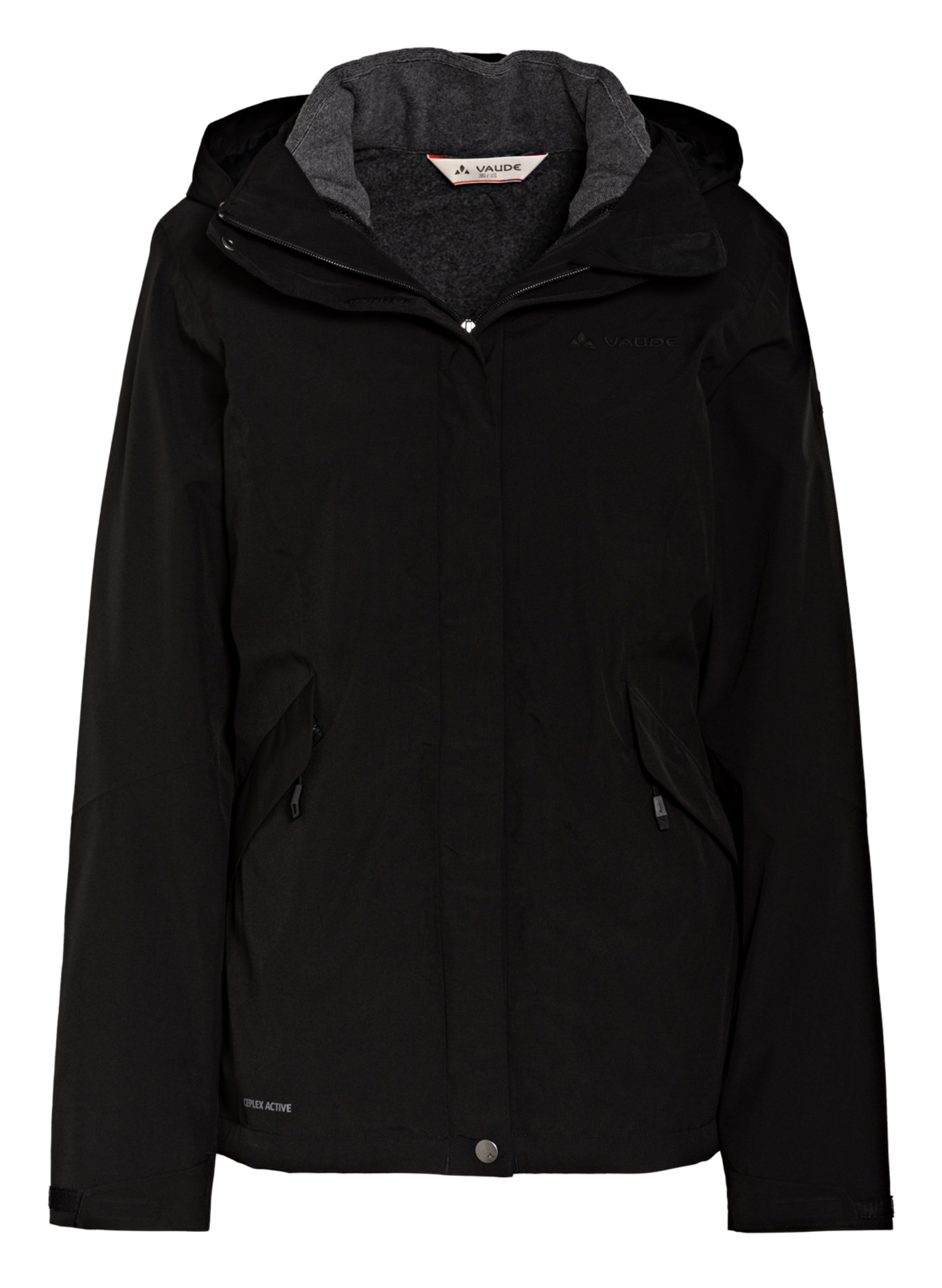 VAUDE 2-in-1-Jacke ROSEMOOR, Farbe: SCHWARZ (Bild 1)