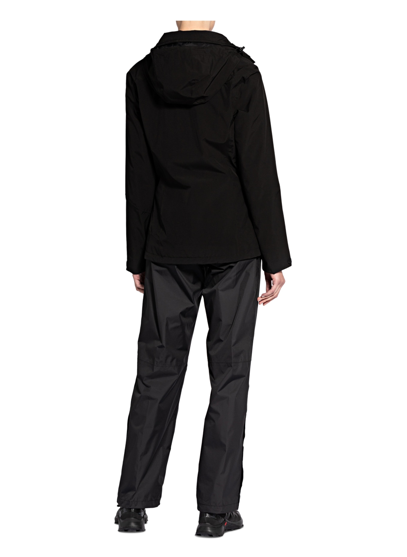 VAUDE 2-in-1 jacket ROSEMOOR, Color: BLACK (Image 3)