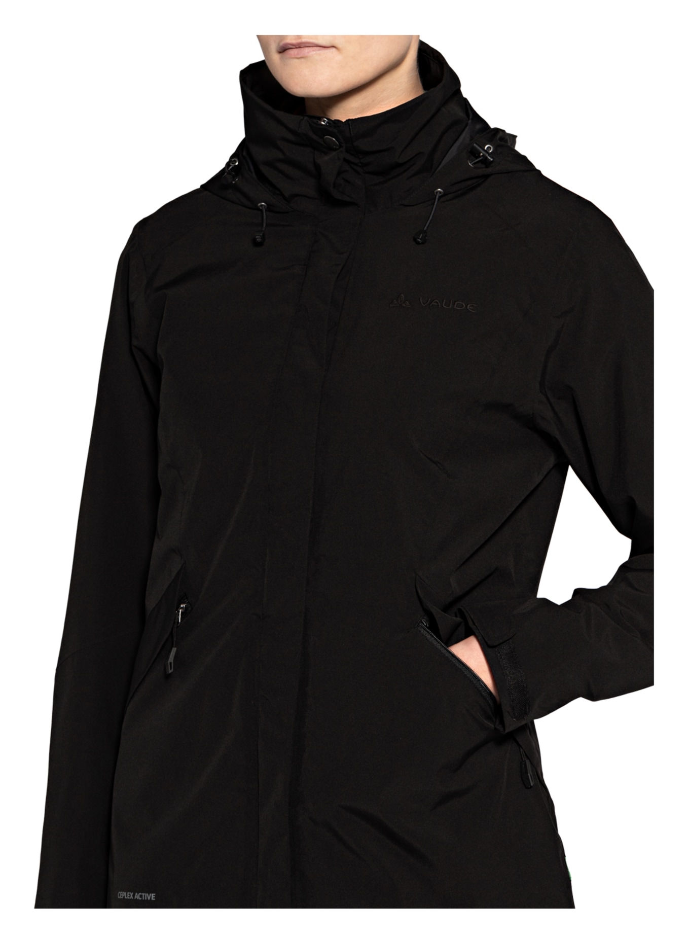 VAUDE 2-in-1-Jacke ROSEMOOR, Farbe: SCHWARZ (Bild 5)