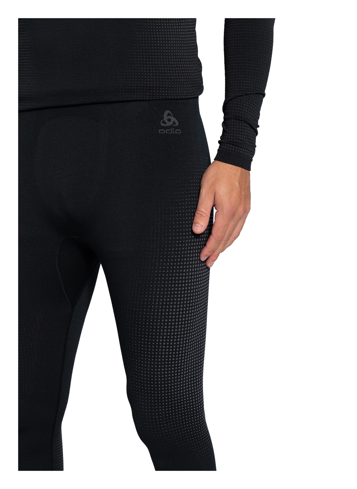 odlo Functional underwear bottoms PERFORMANCE WARM ECO , Color: BLACK/ GRAY (Image 5)