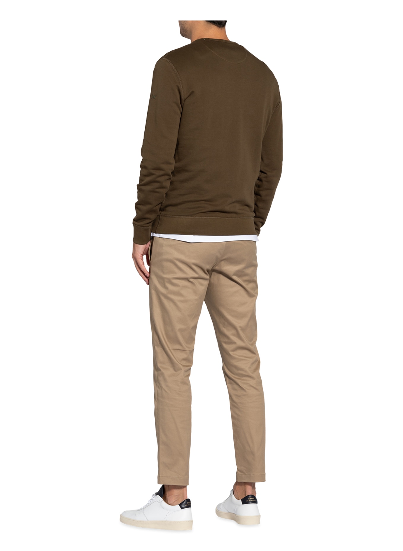 STROKESMAN'S Sweatshirt , Farbe: OLIV (Bild 3)