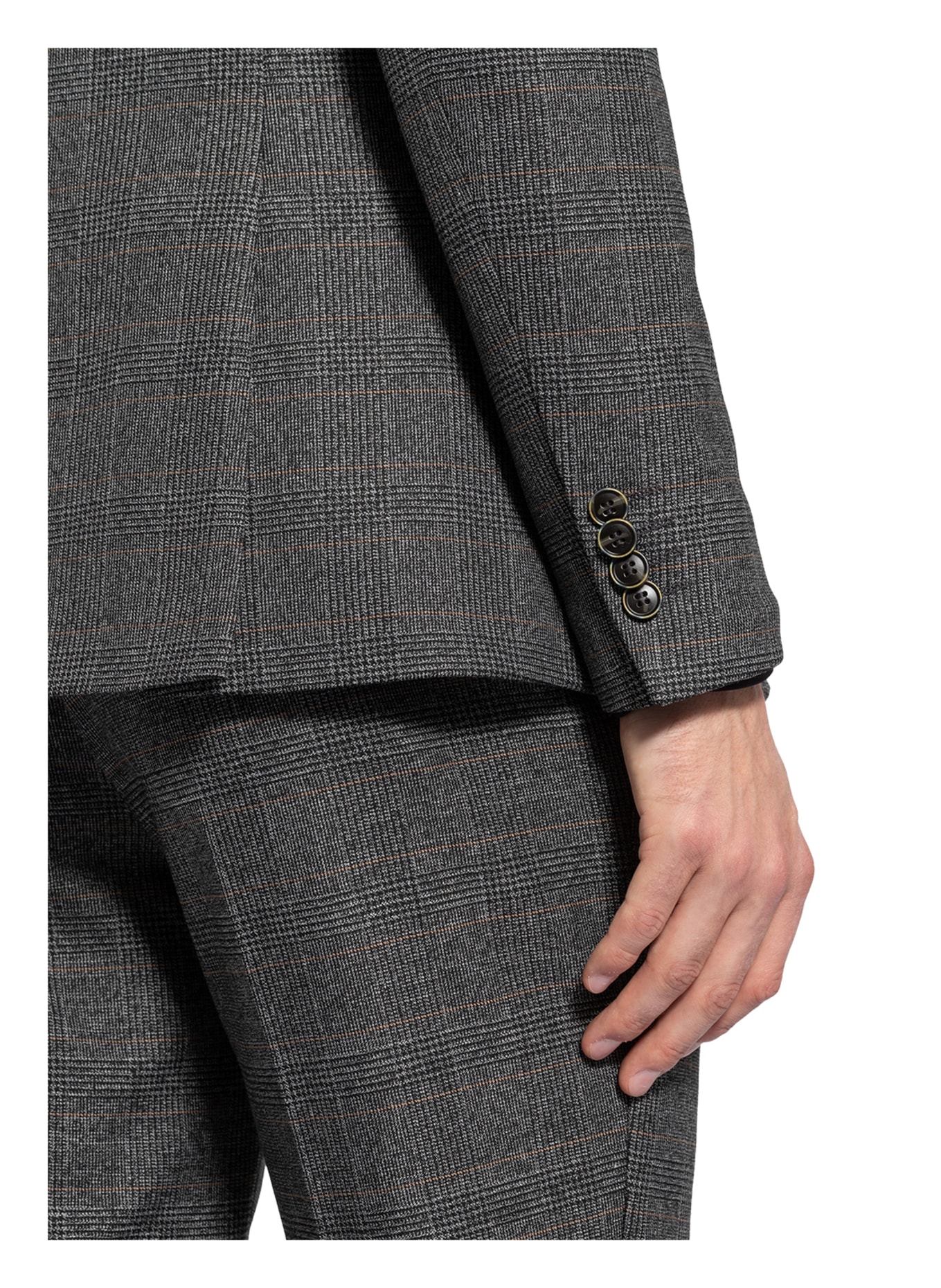 PAUL Suit jacket Slim Fit, Color: 370 Anthra Bicol (Image 6)