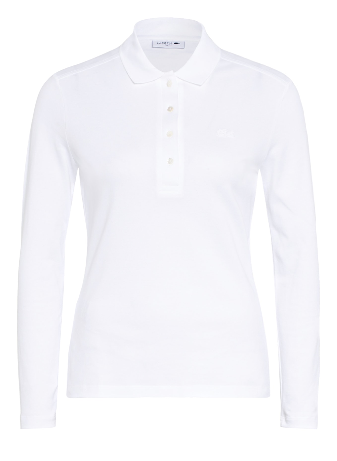 LACOSTE Piqué-Poloshirt, Farbe: WEISS (Bild 1)