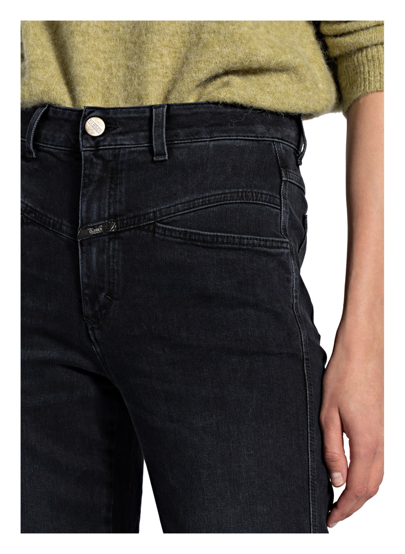 CLOSED 7/8-Jeans PEDAL PUSHER, Farbe: DGY DARK GREY (Bild 5)
