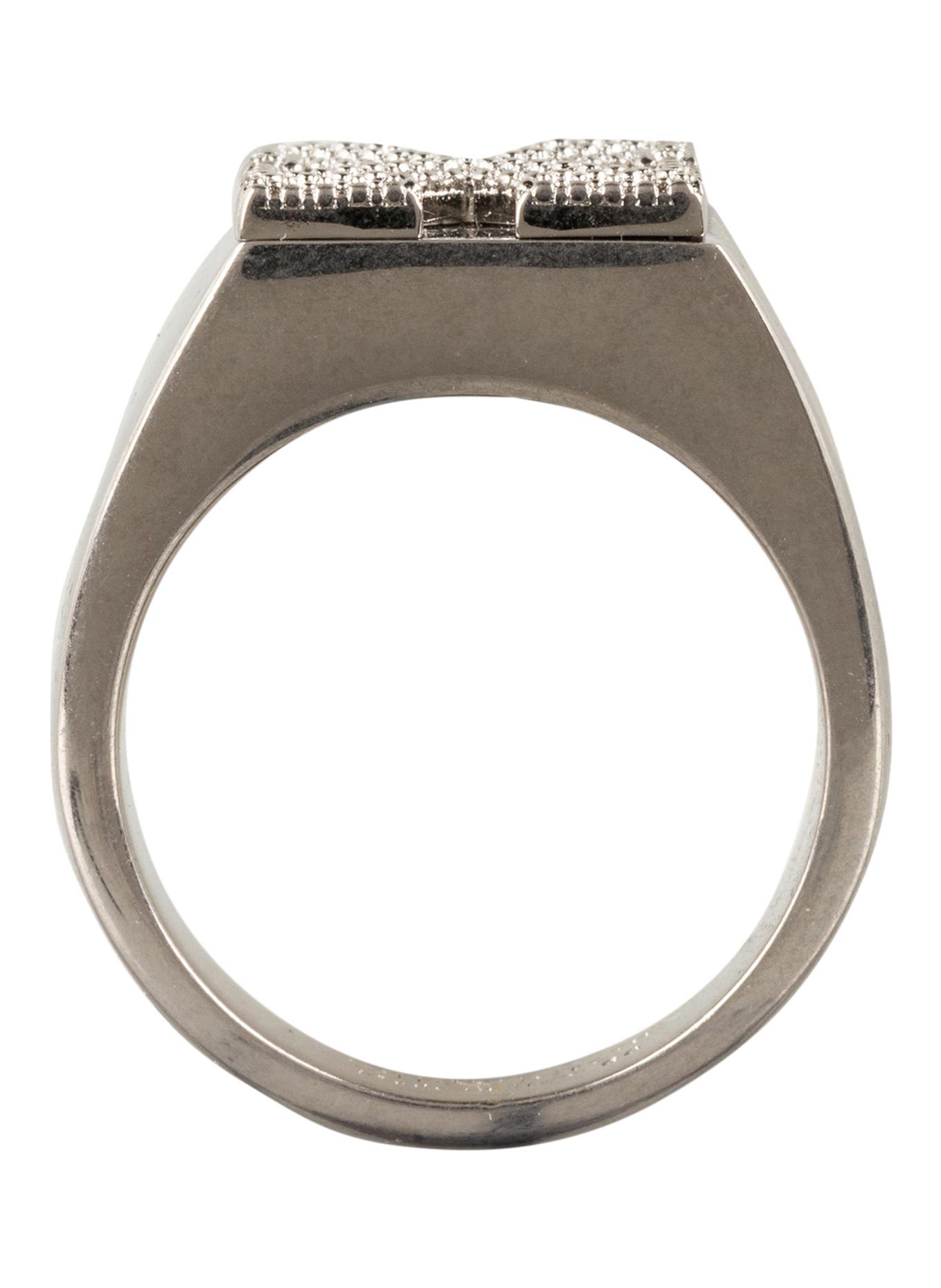 Off-White Ring ARROW: SILBER