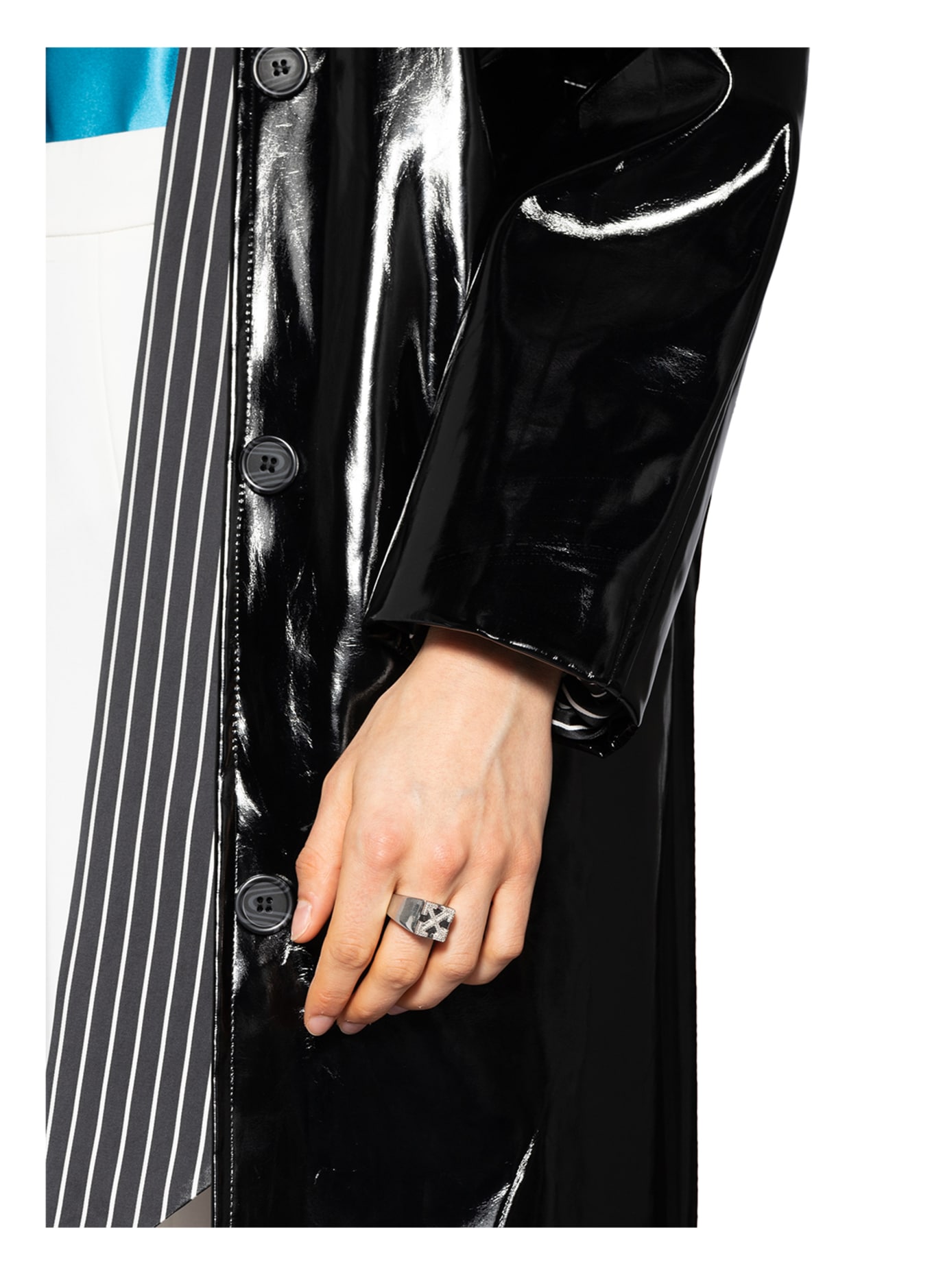 Off-White Ring ARROW: SILBER