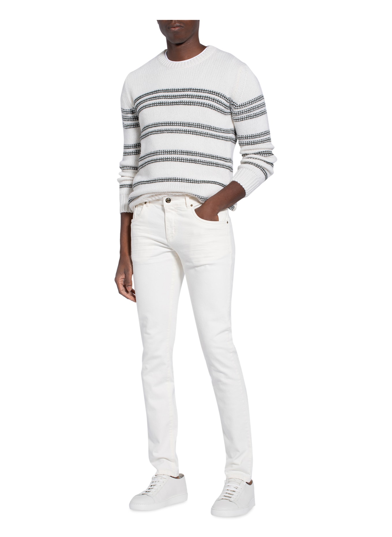 PROFUOMO Jeans Slim Fit , Farbe: E Off white (Bild 2)