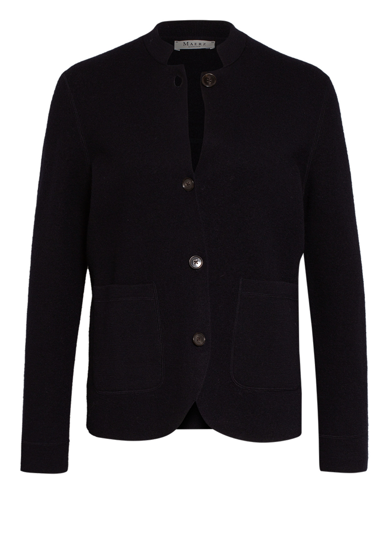 MAERZ MUENCHEN Strickjacke: DUNKELBLAU